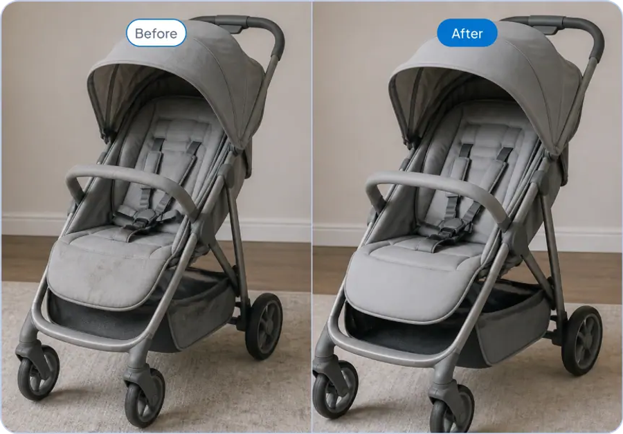 baby-pram-cleaning-before-after