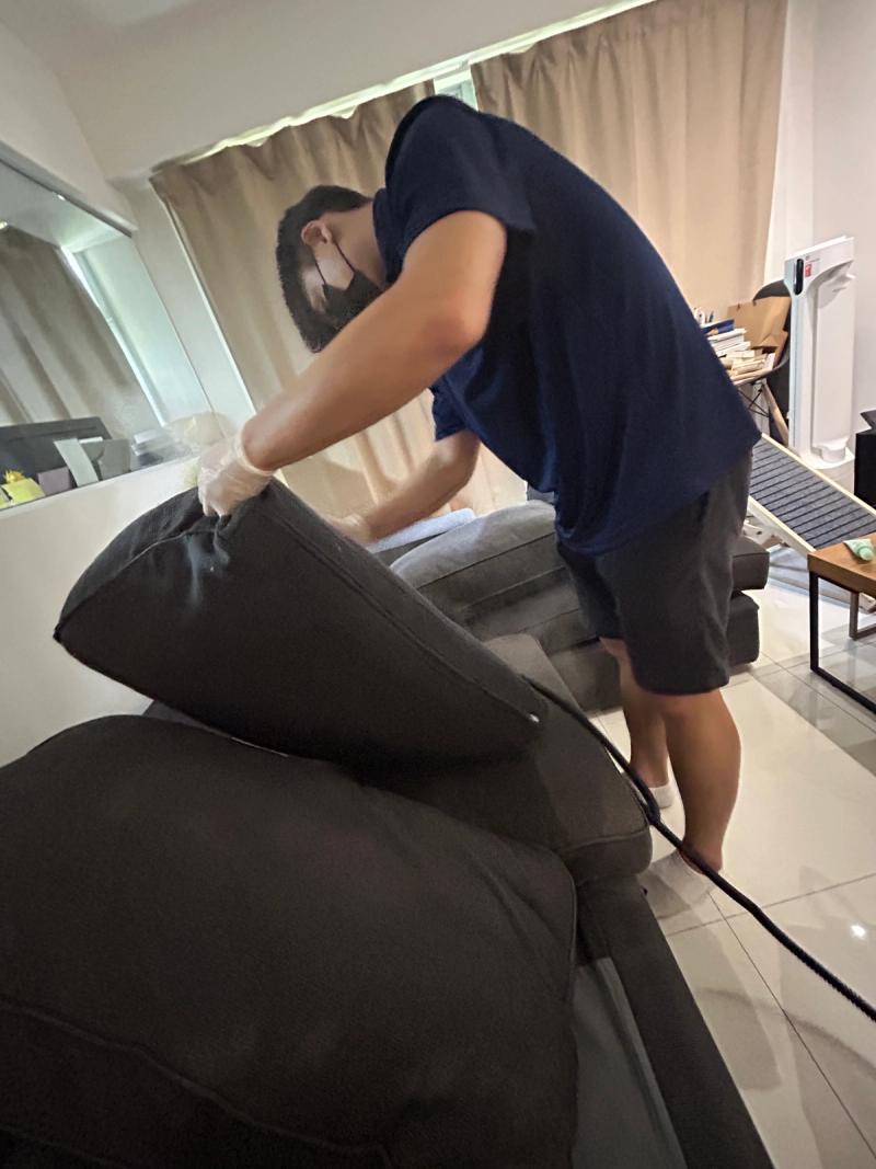 steaming sofa