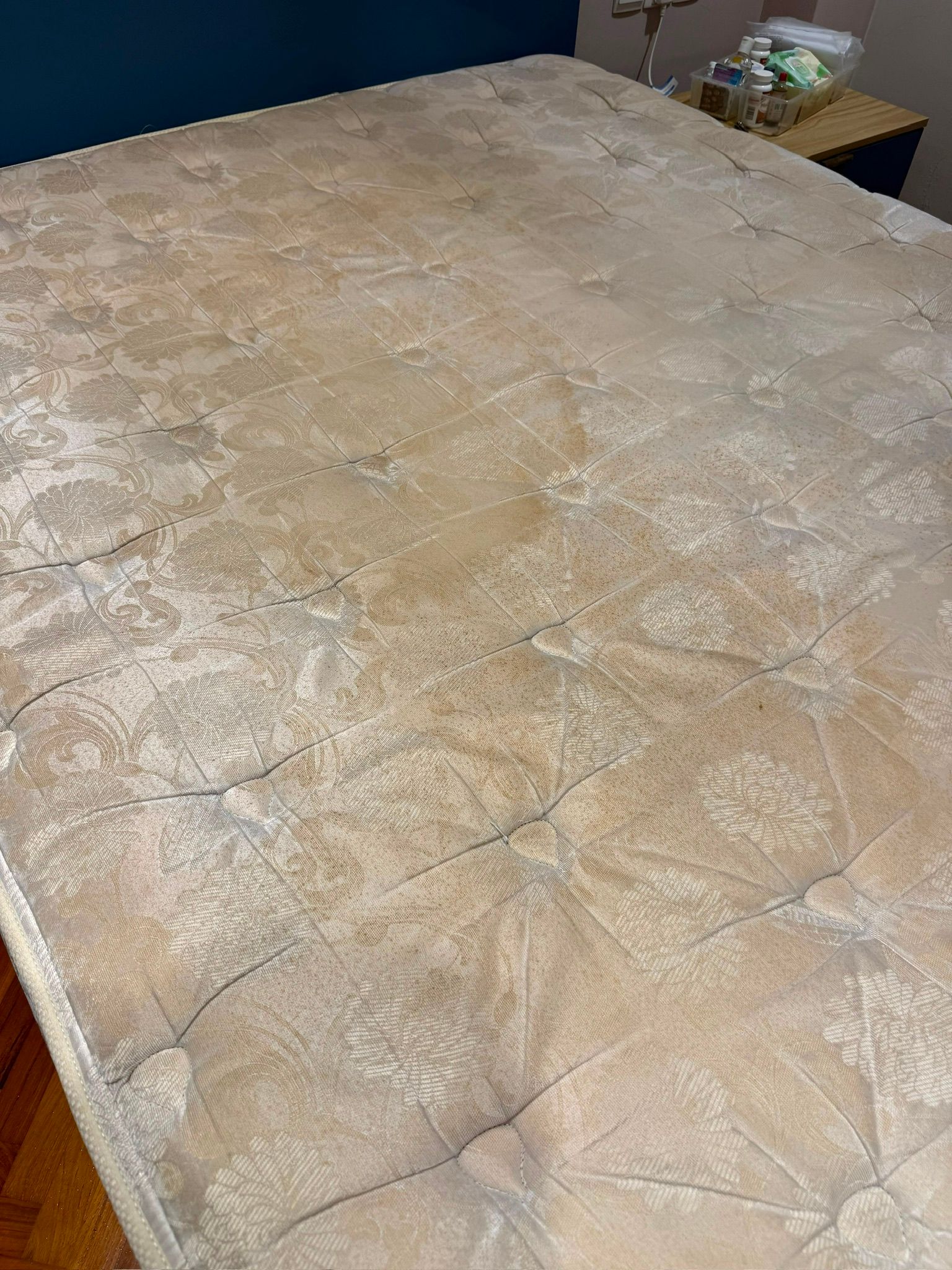 before bed clean