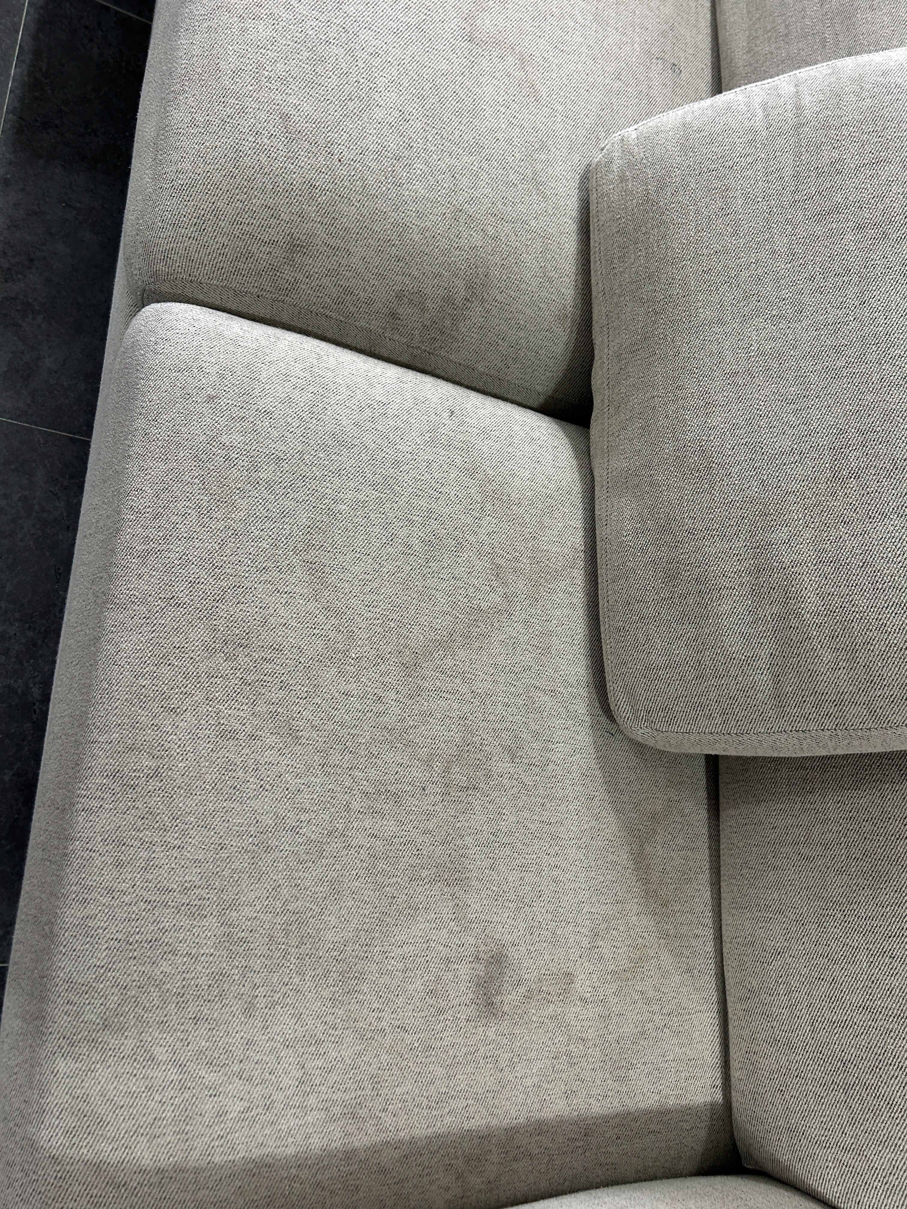 sofa backrest before
