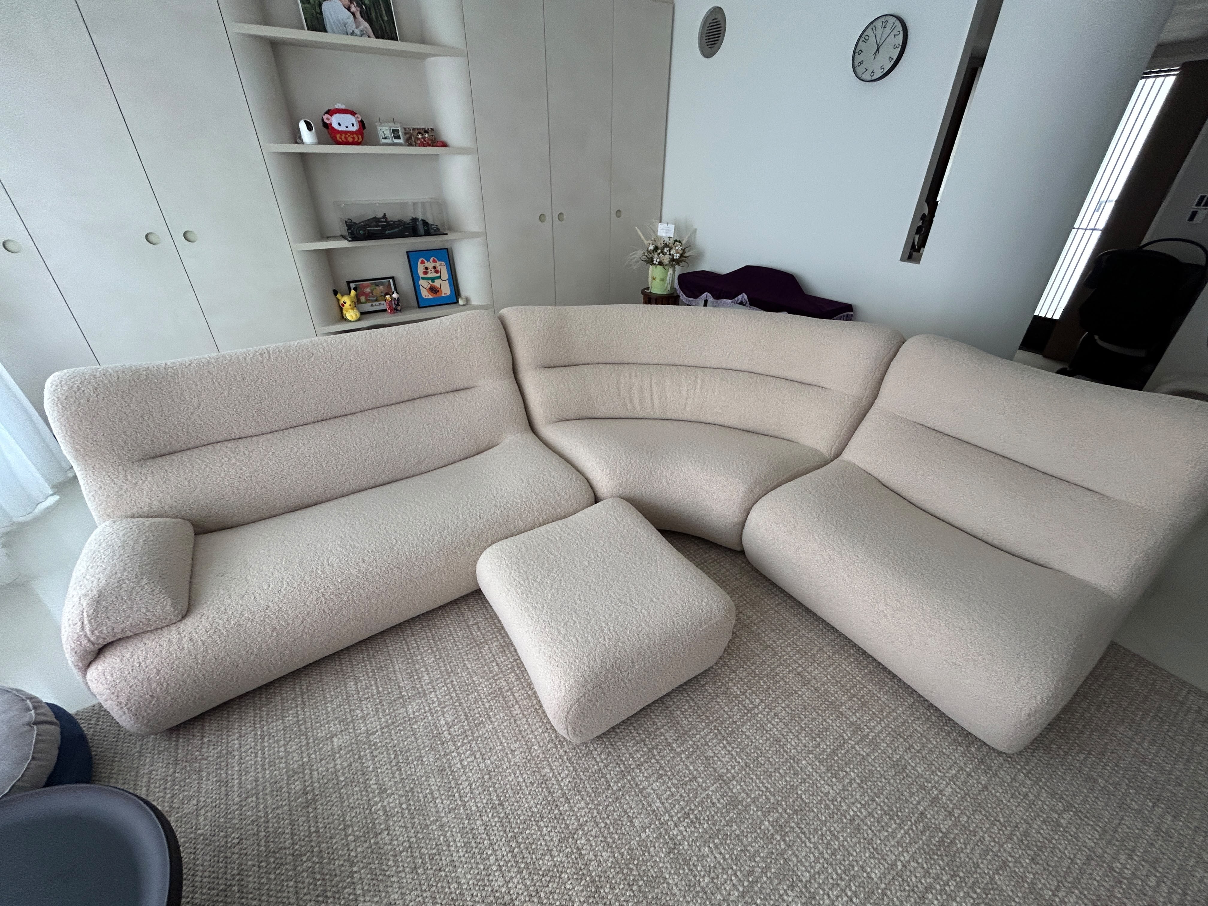 sofa after the service