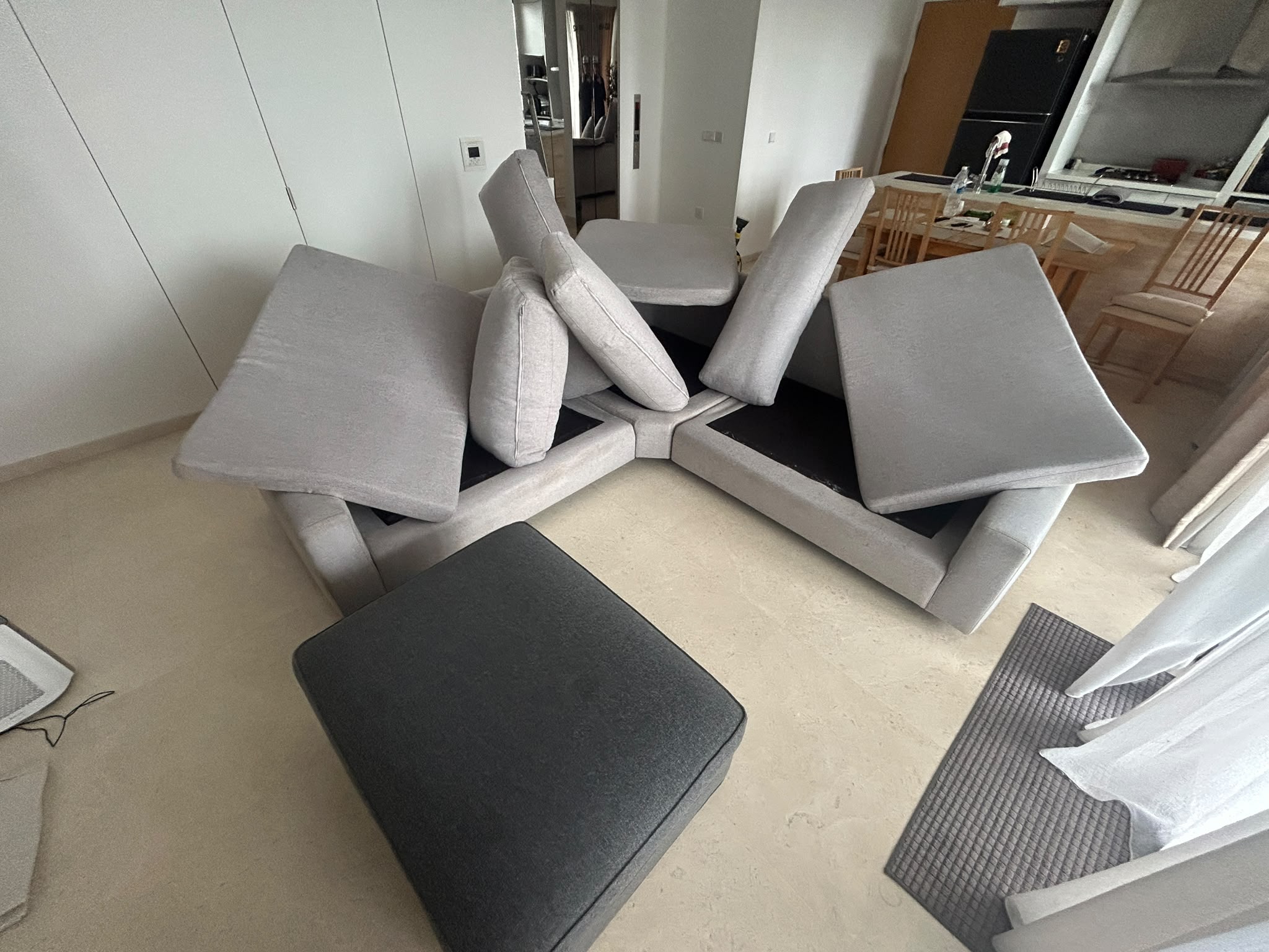 sofa after service