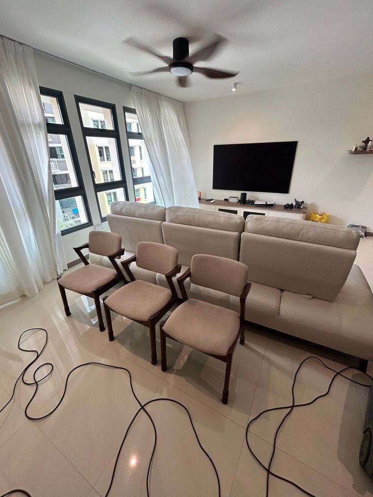 dining chairs plus sofa