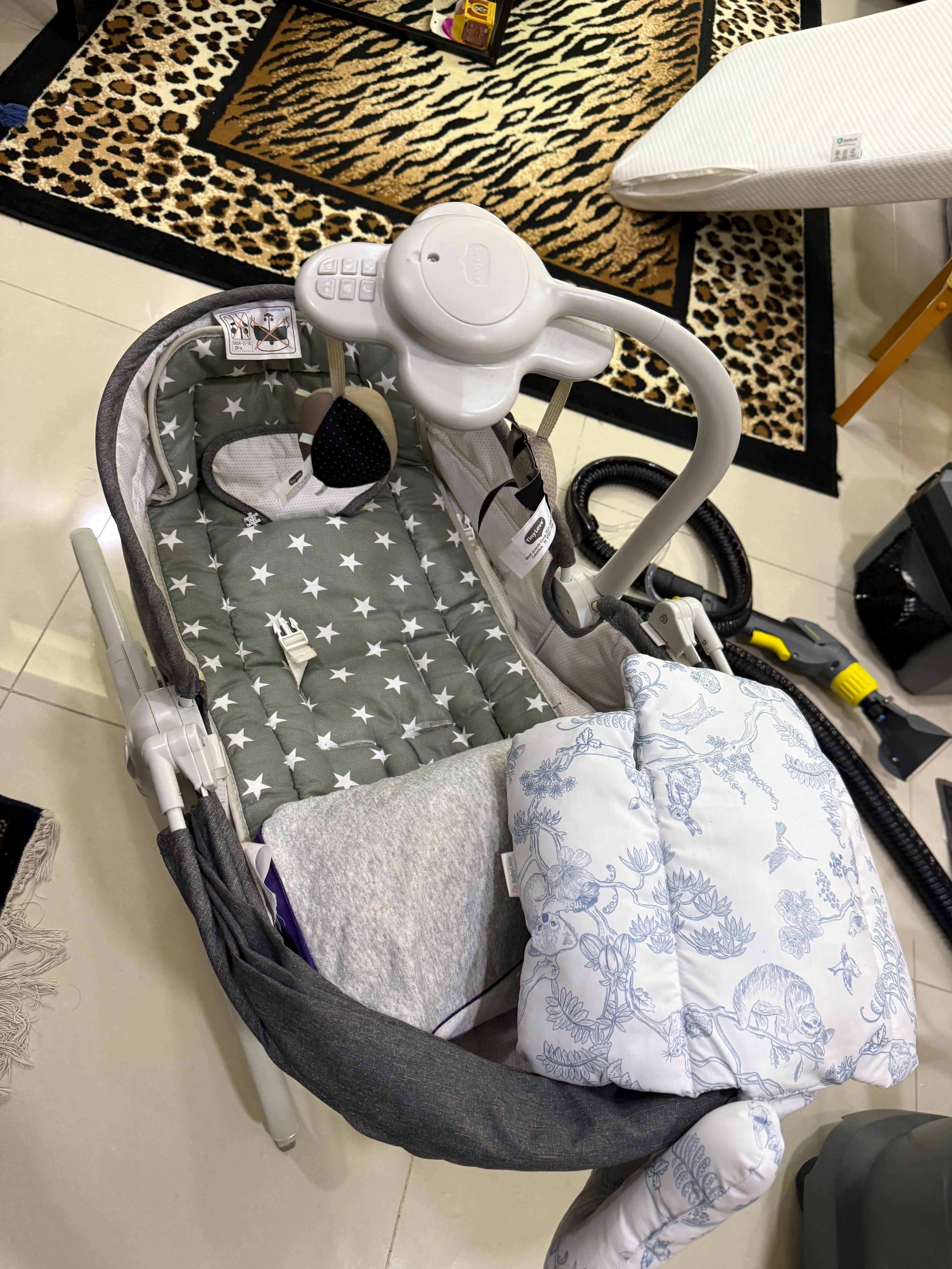 baby cot after service