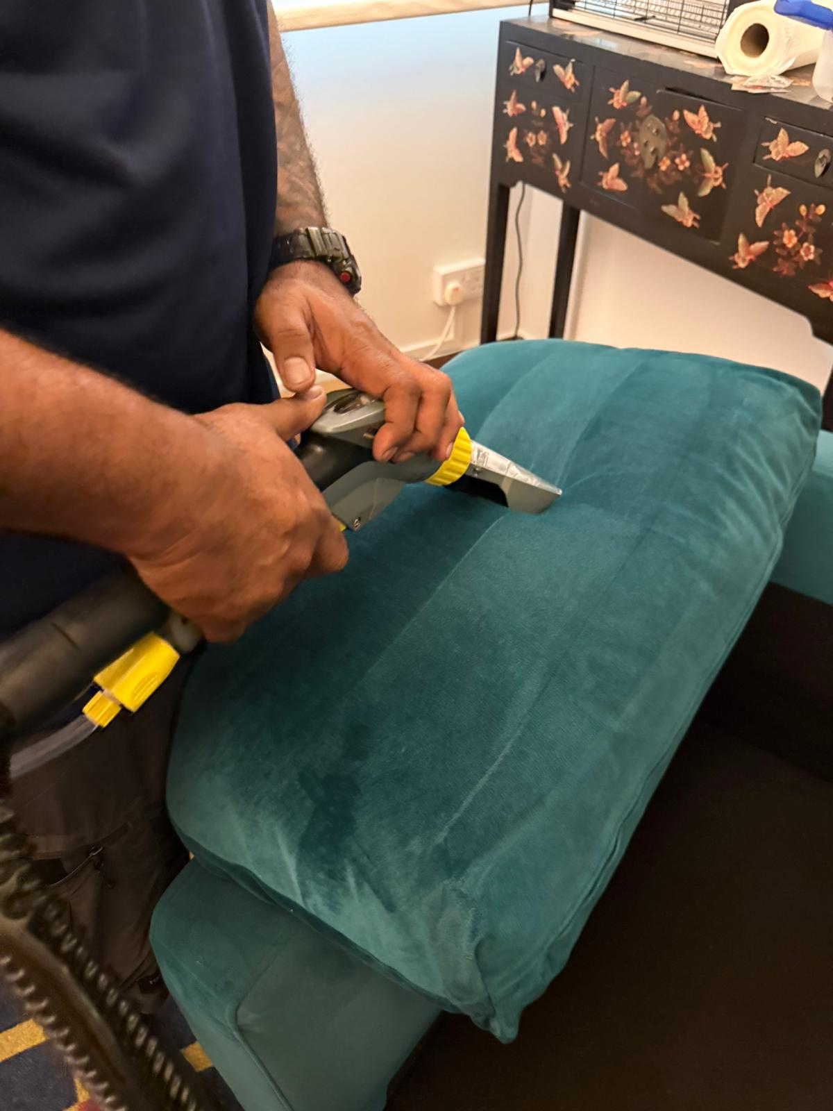 armchair deep clean
