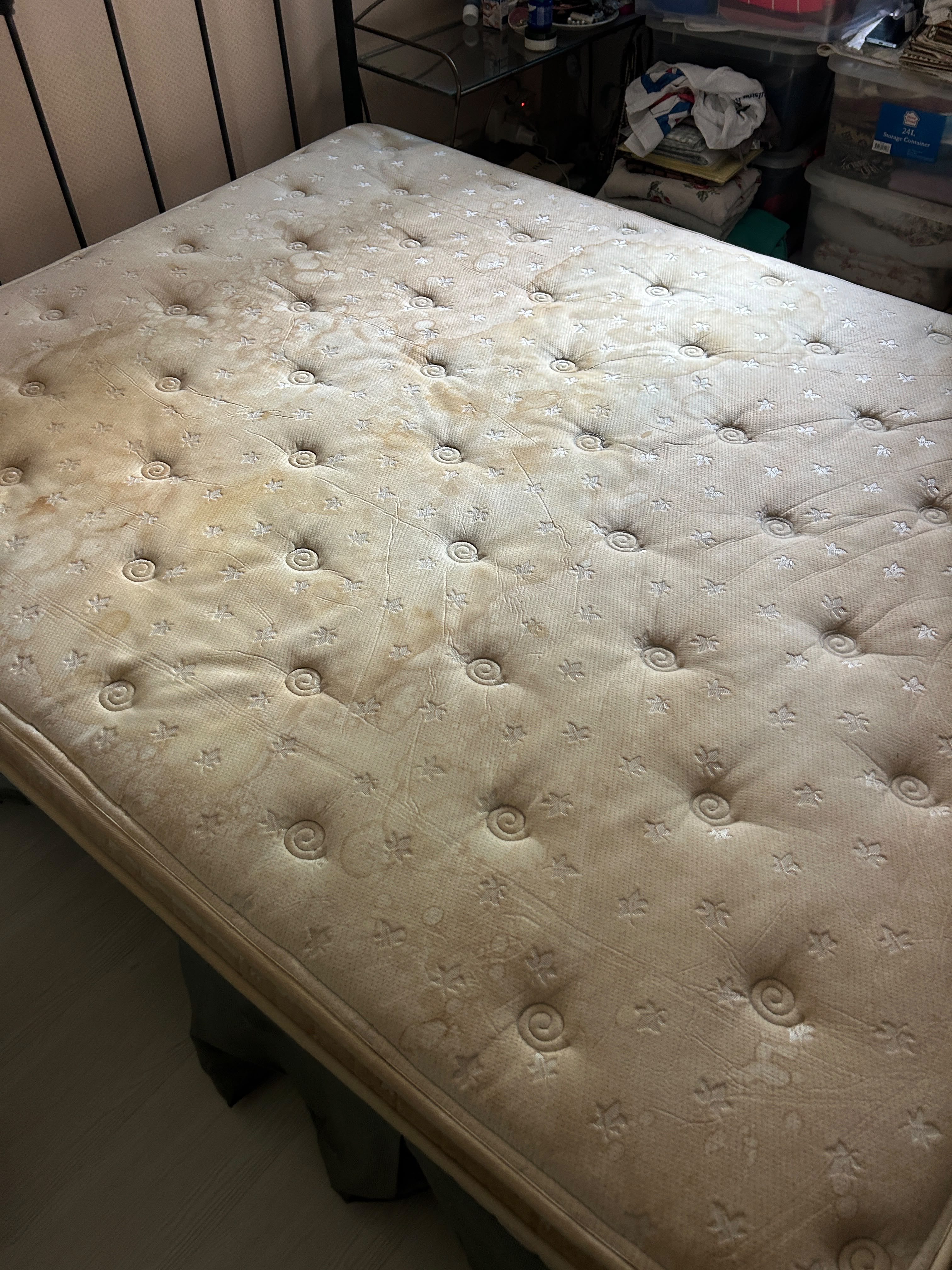 mattress due for cleaning