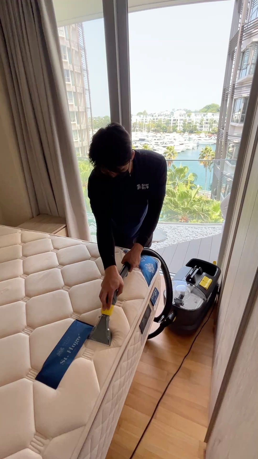 deep clean bed
