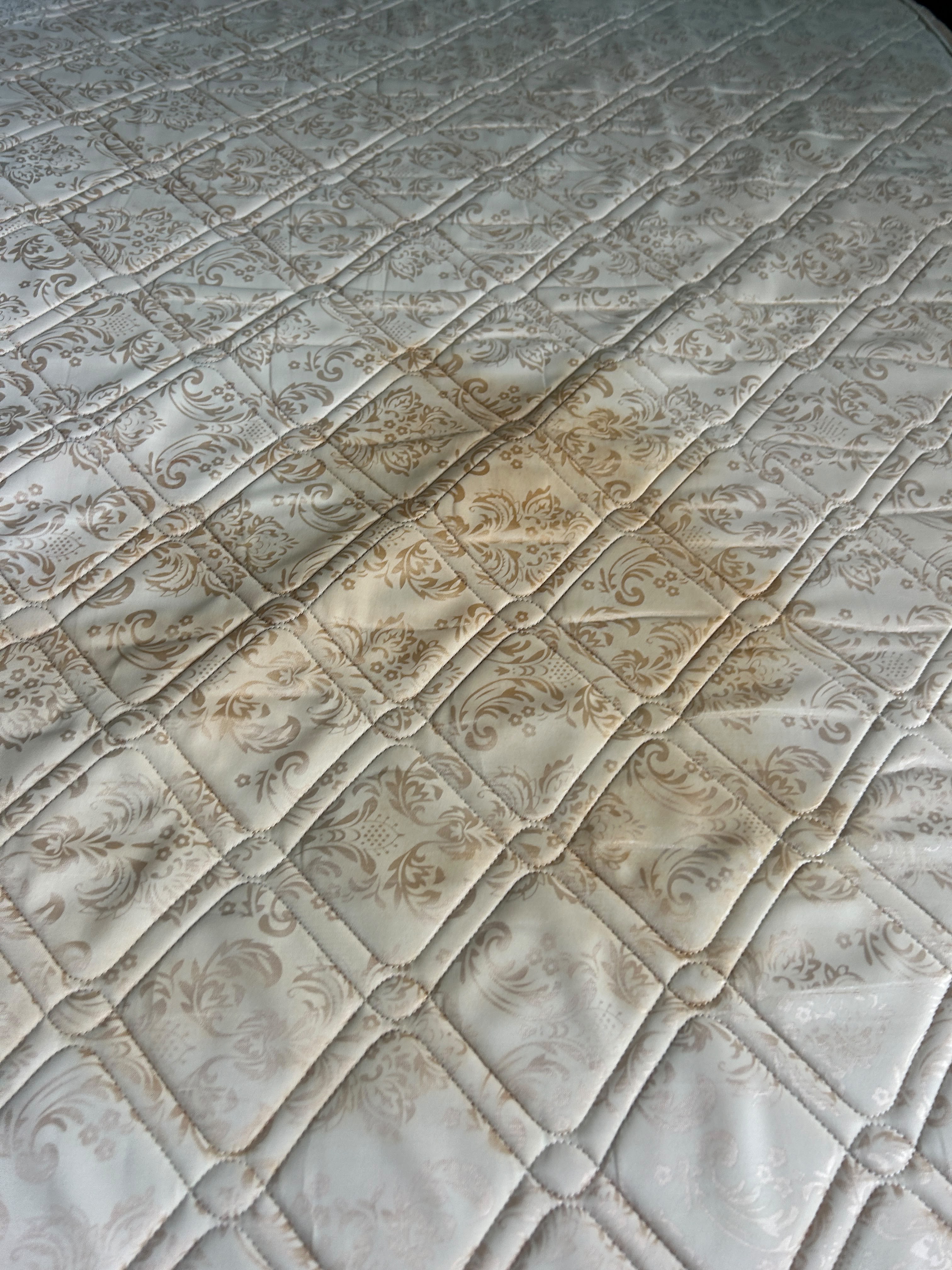 mattress close-up before