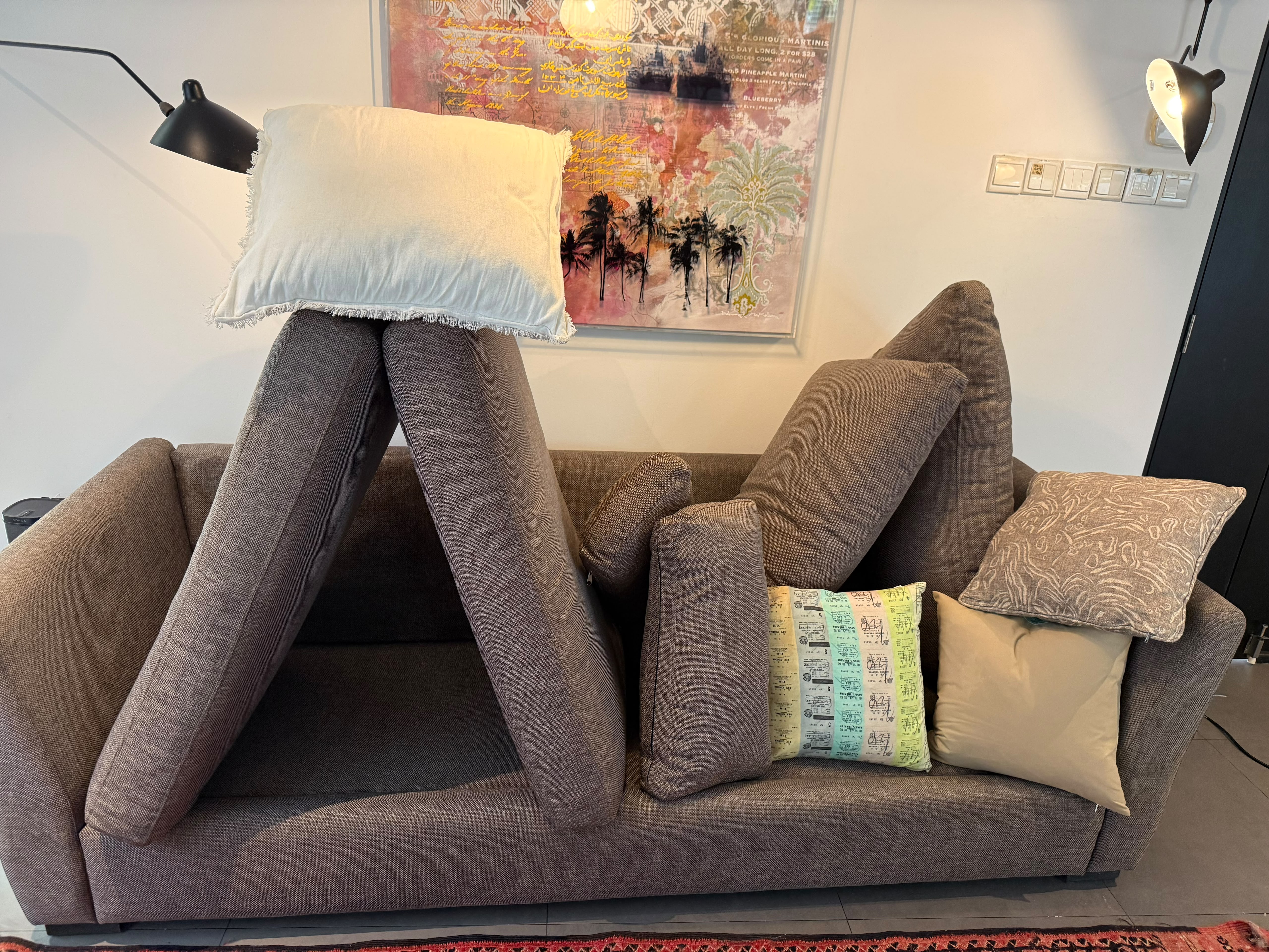 sofa after