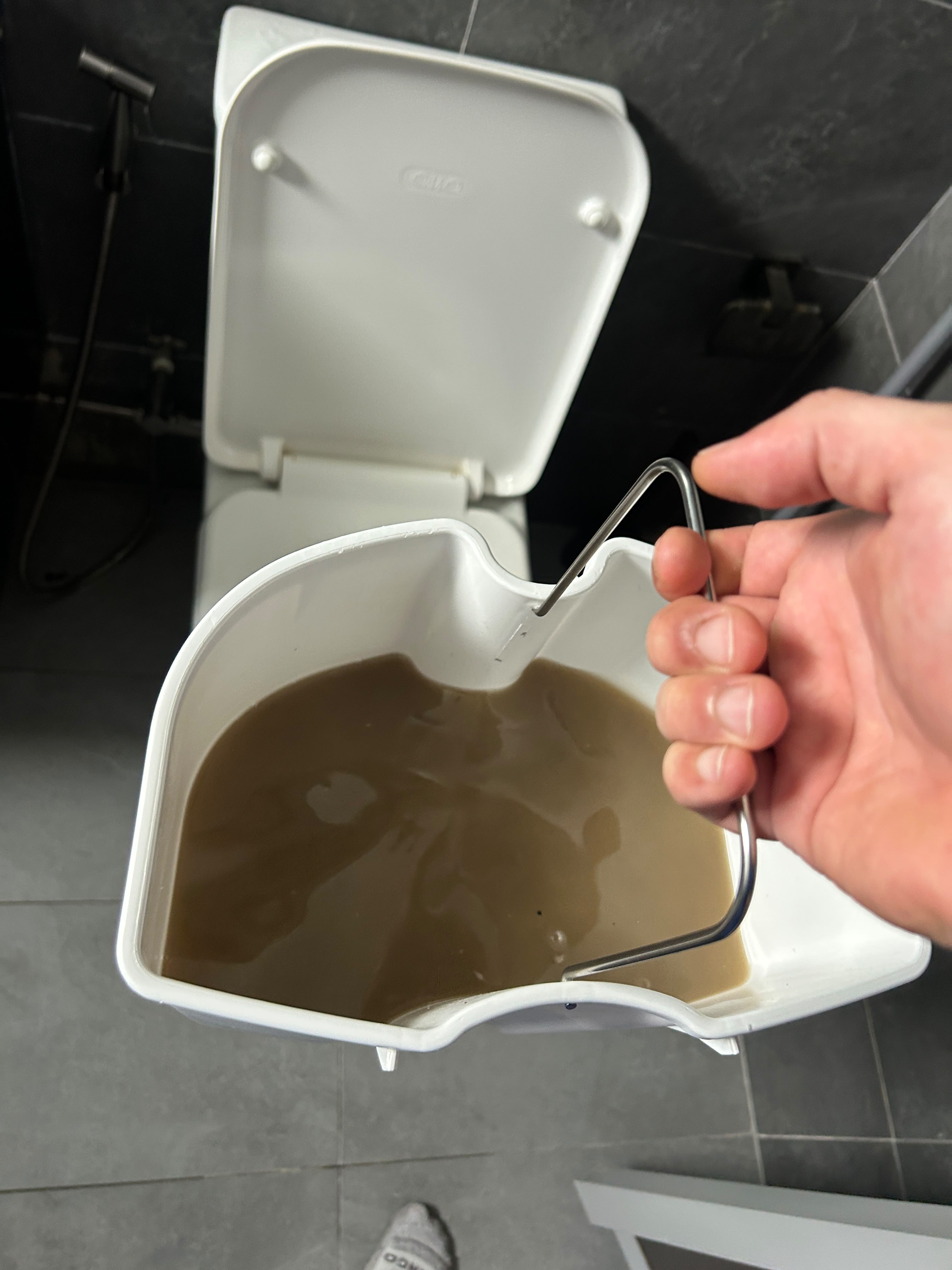 dirty water