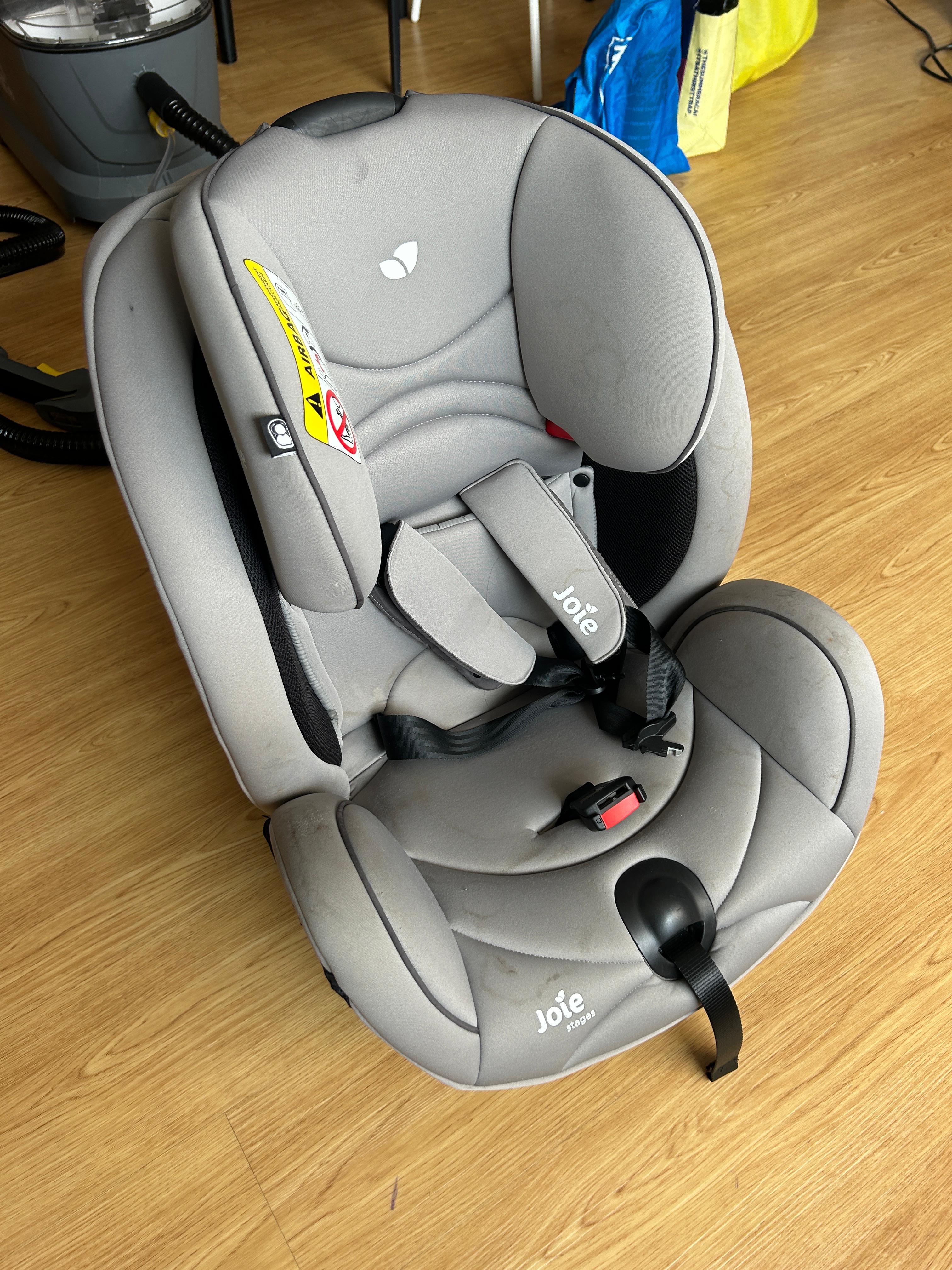 before of car seat