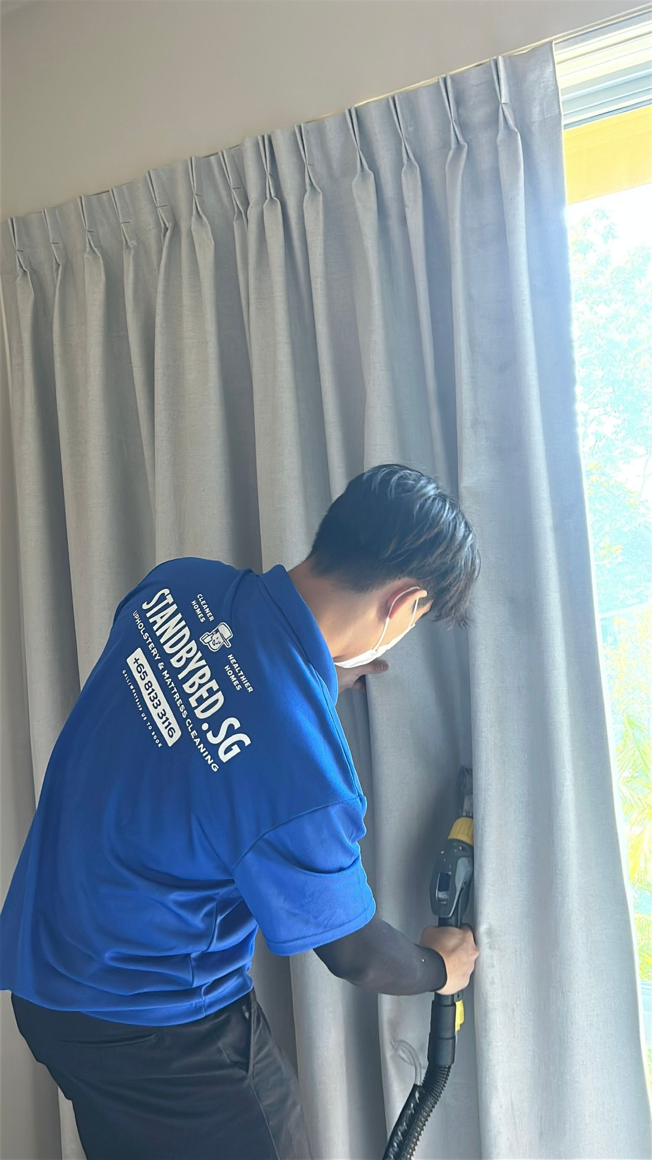 deep clean curtains