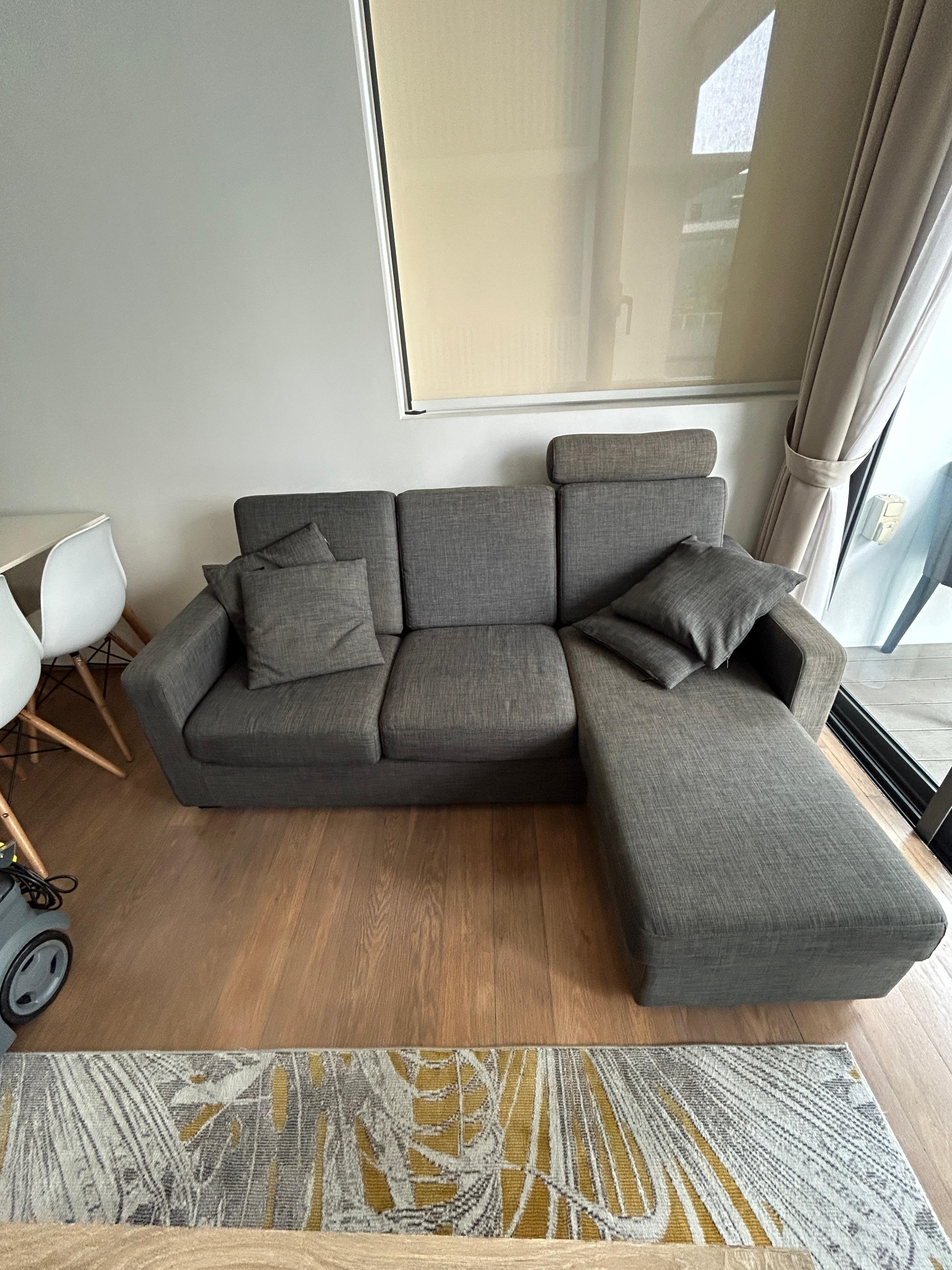 sofa before