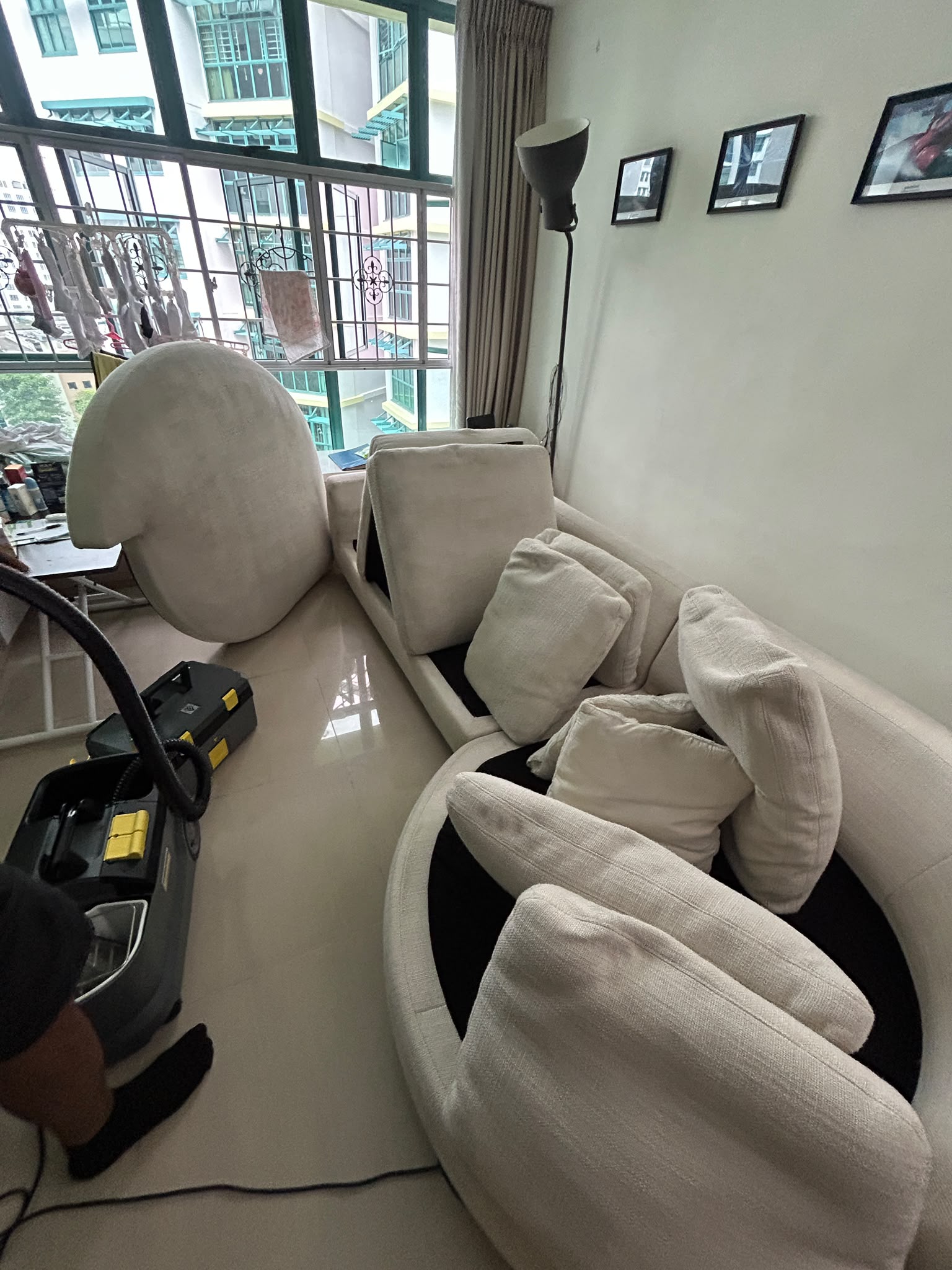 sofa after