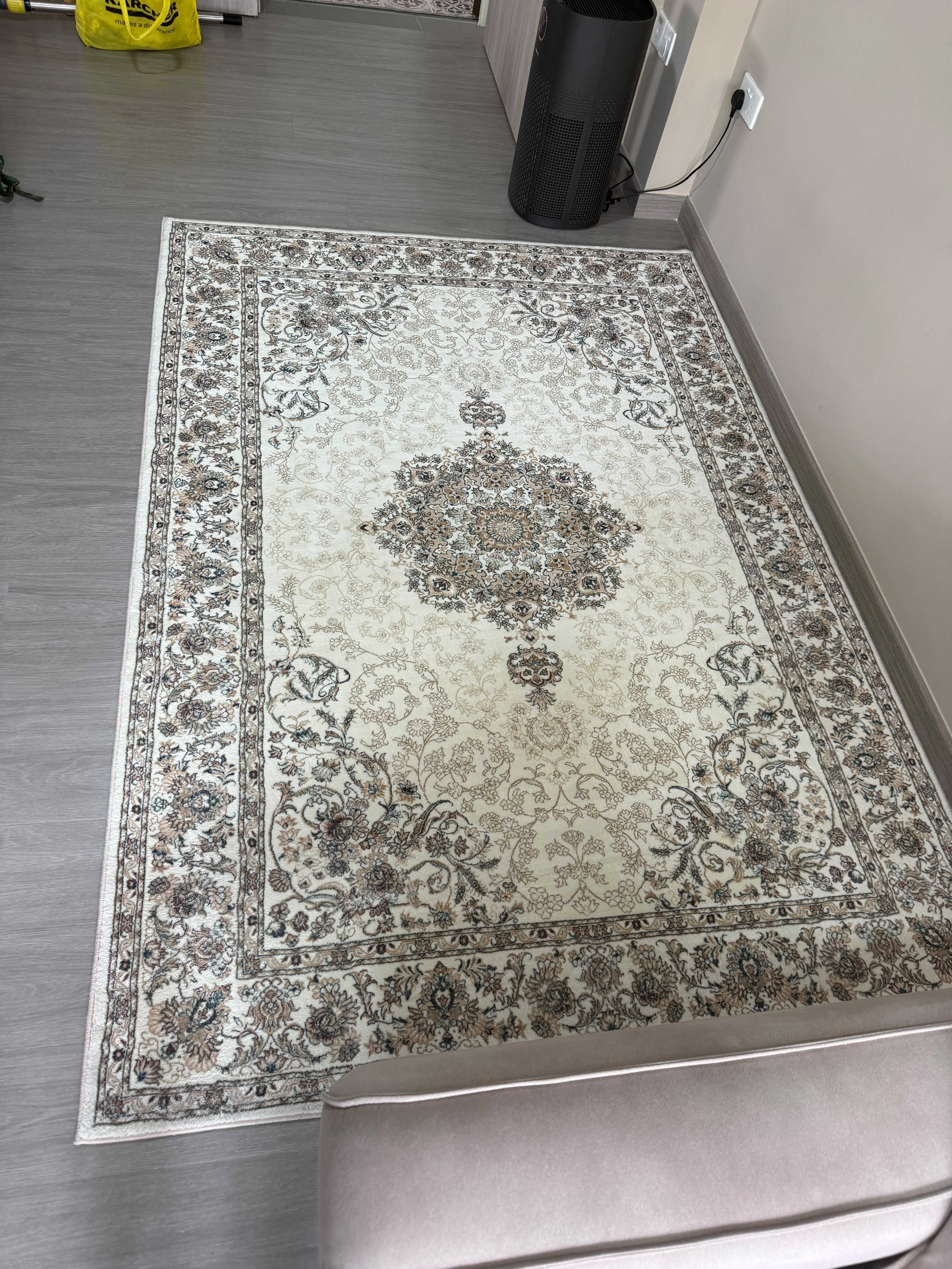 carpet before