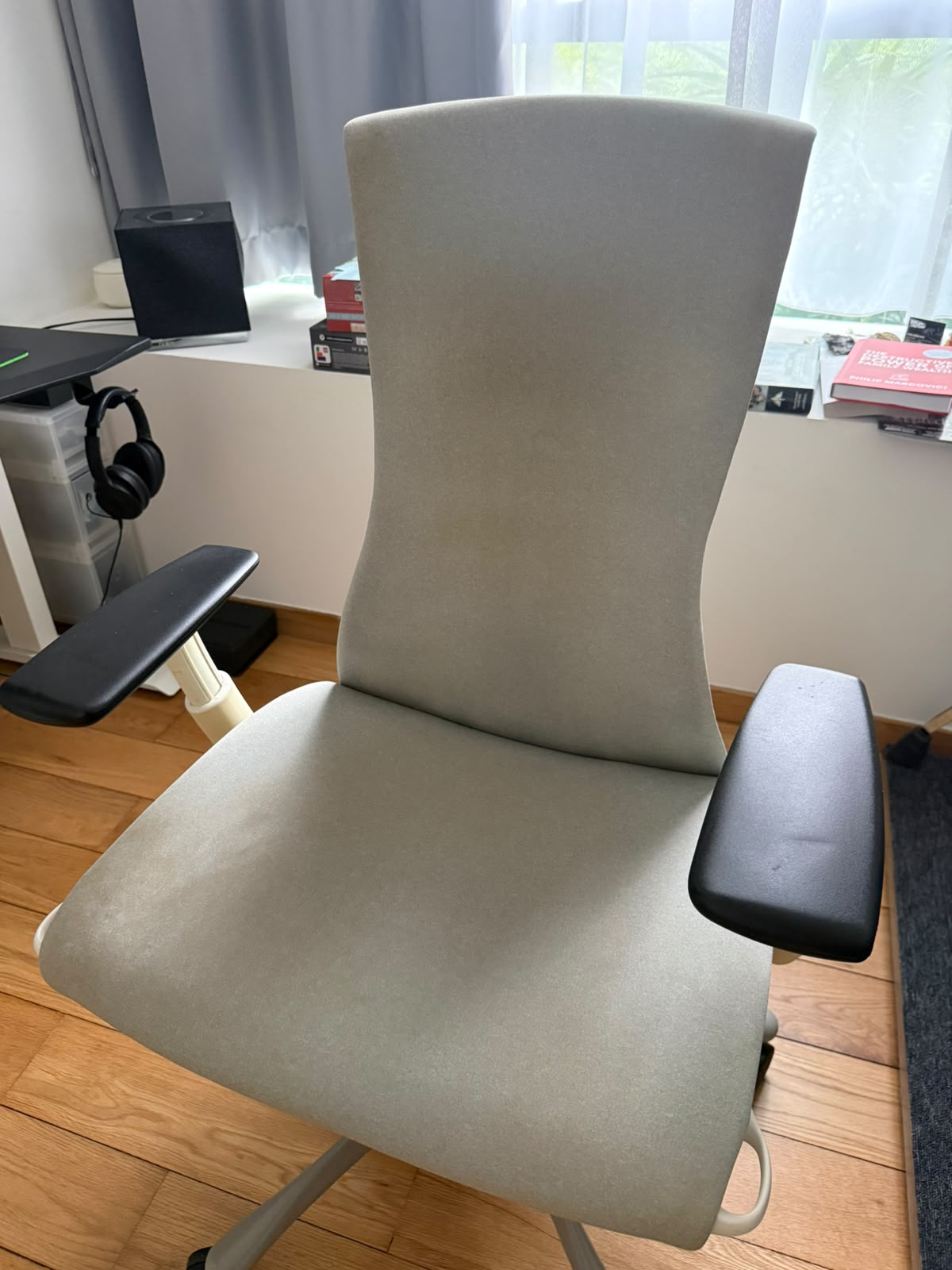 dirty Herman Miller chair