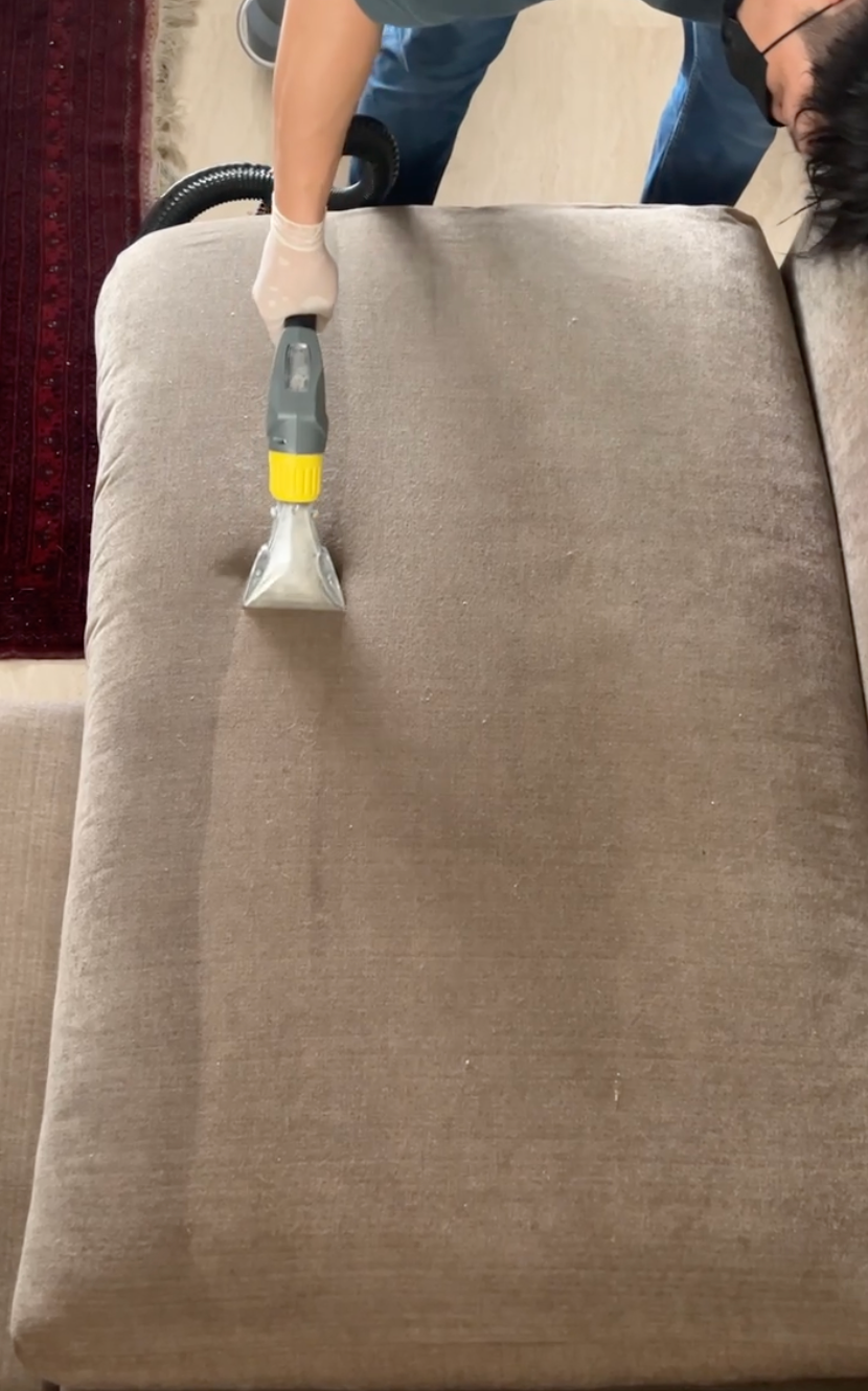 sofa deep cleaning