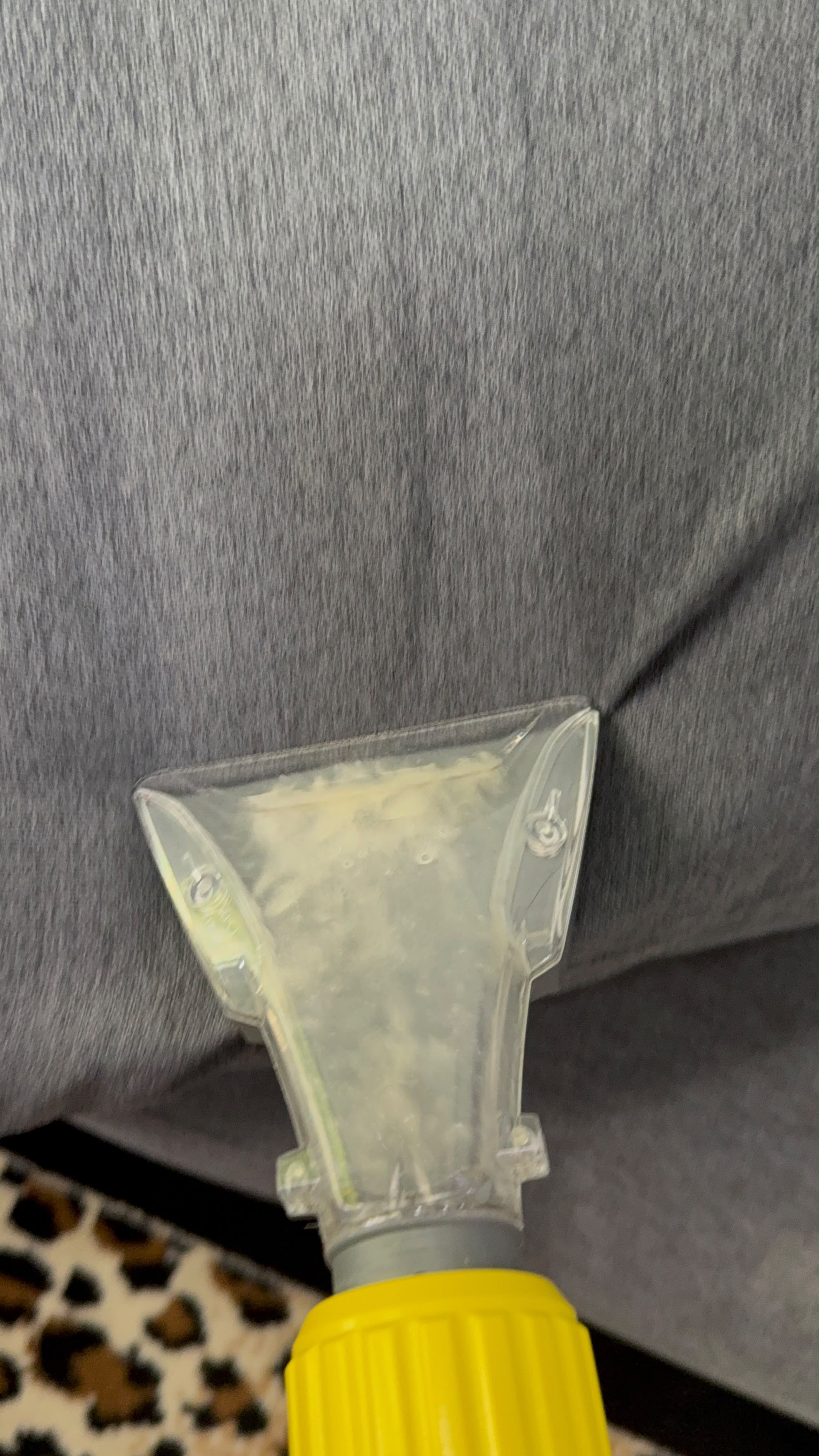 sofa armrest deep clean