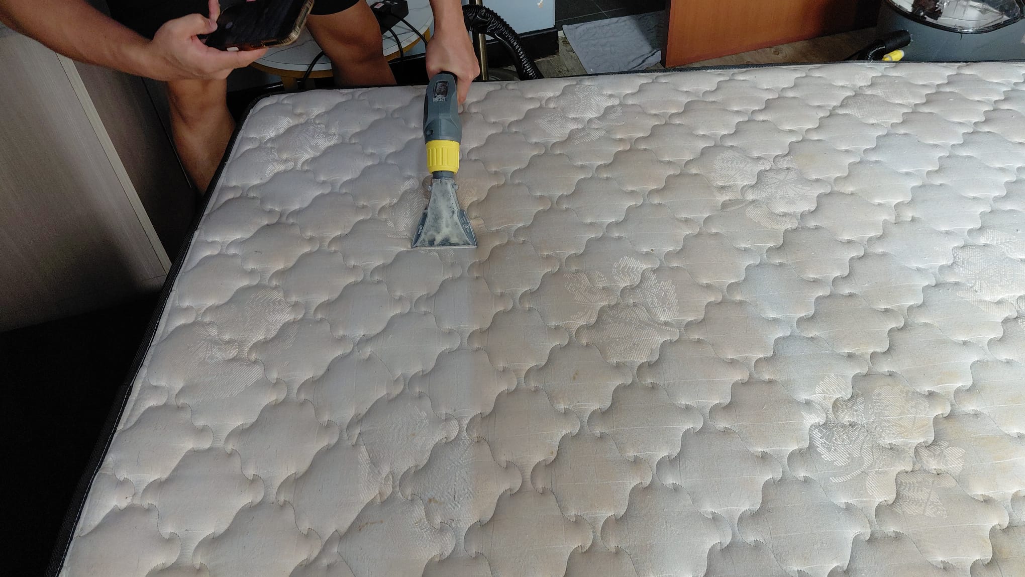 cleaning mattress