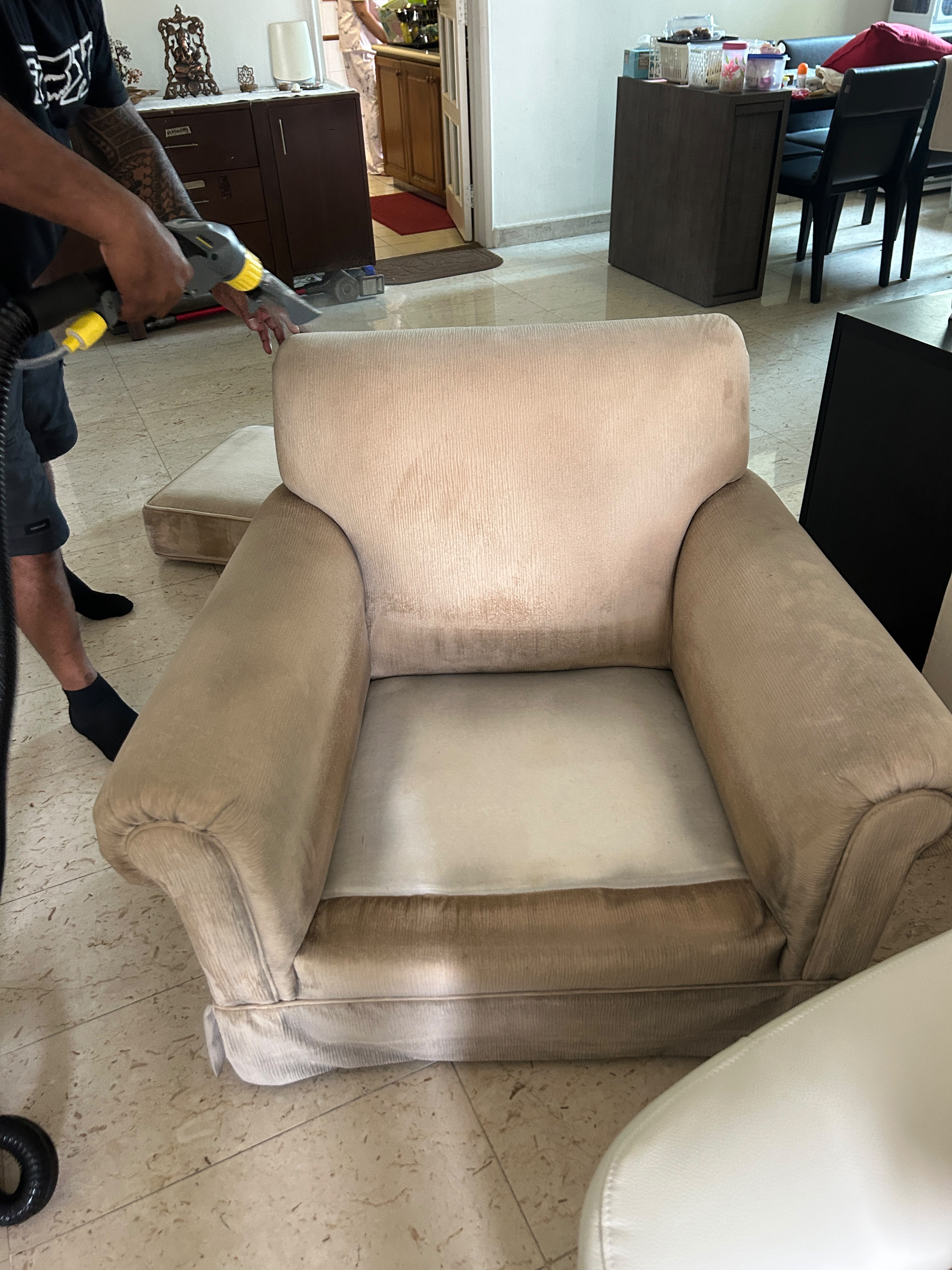 armchair before