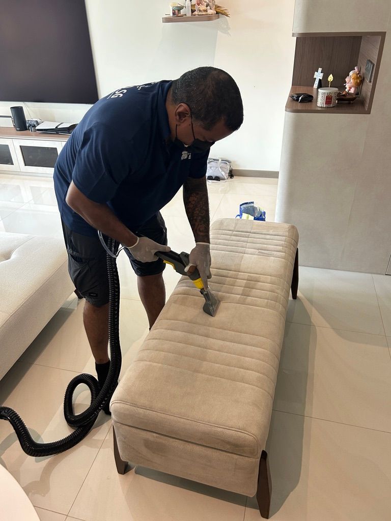 ottoman cleaning