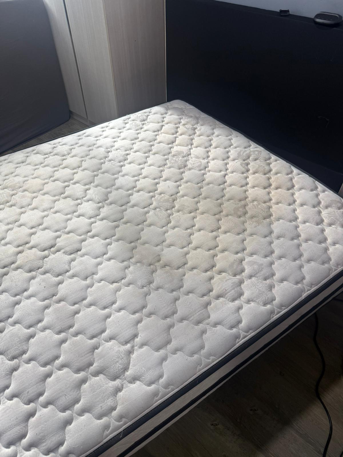 mattress before