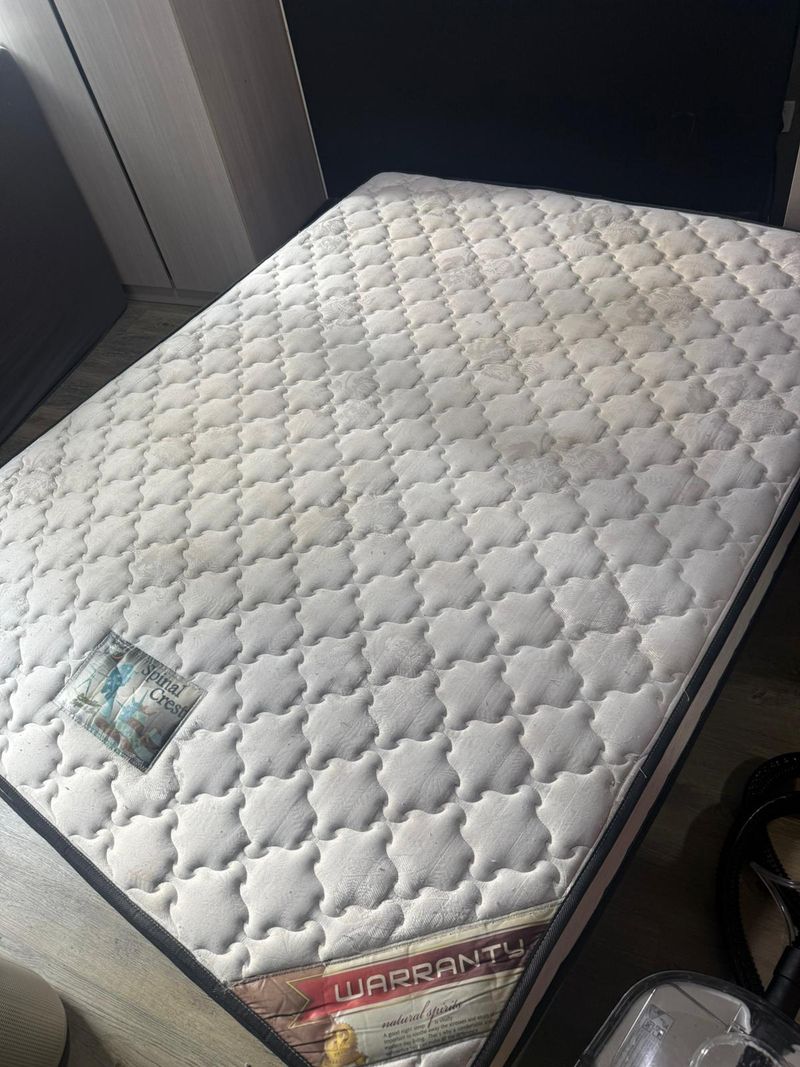 mattress before