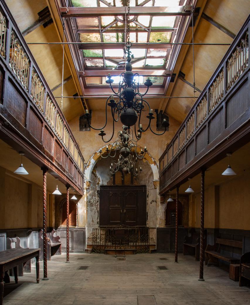 Interior of 19 Princelet Street