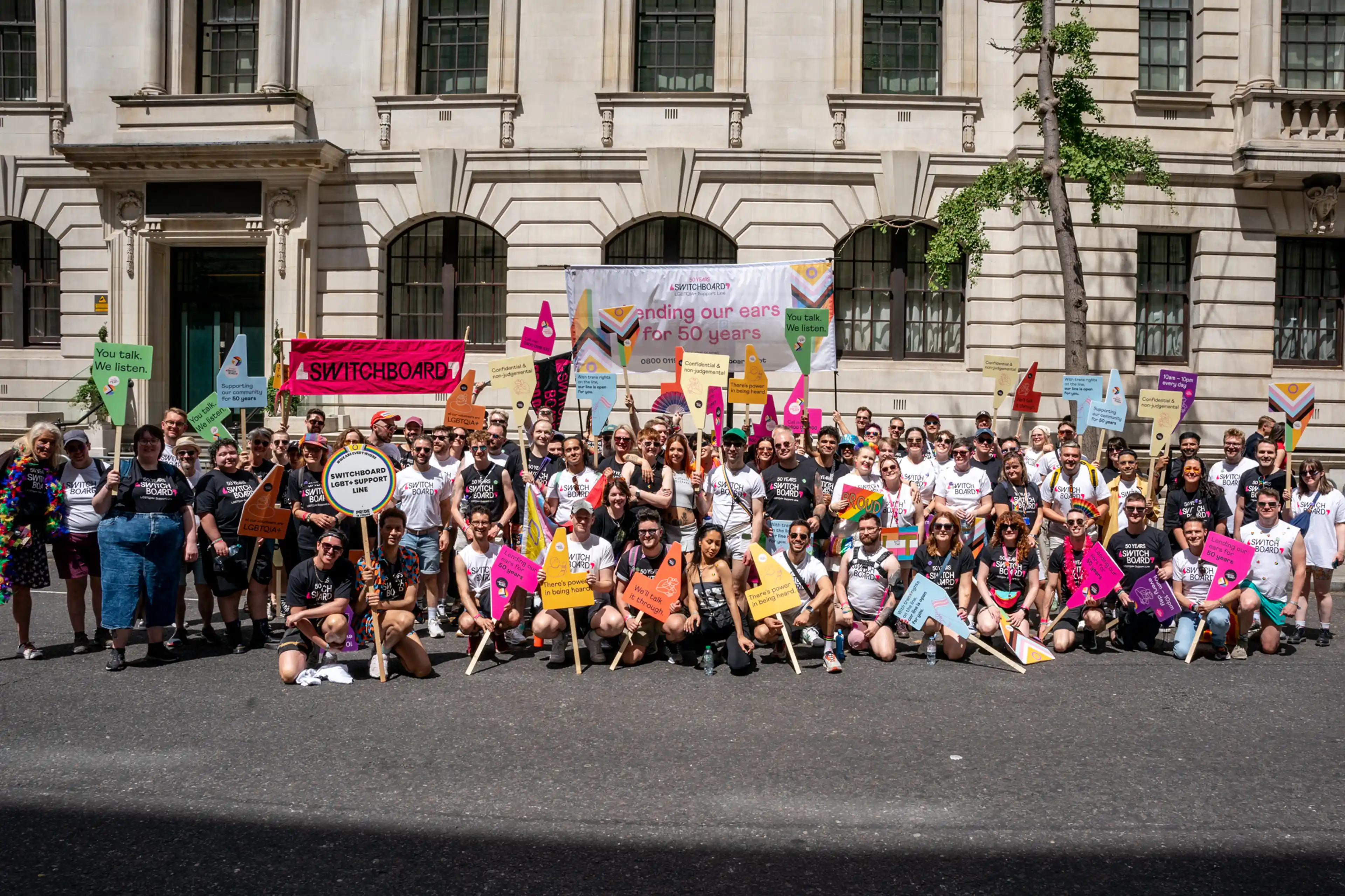 Pride in London Group Photo