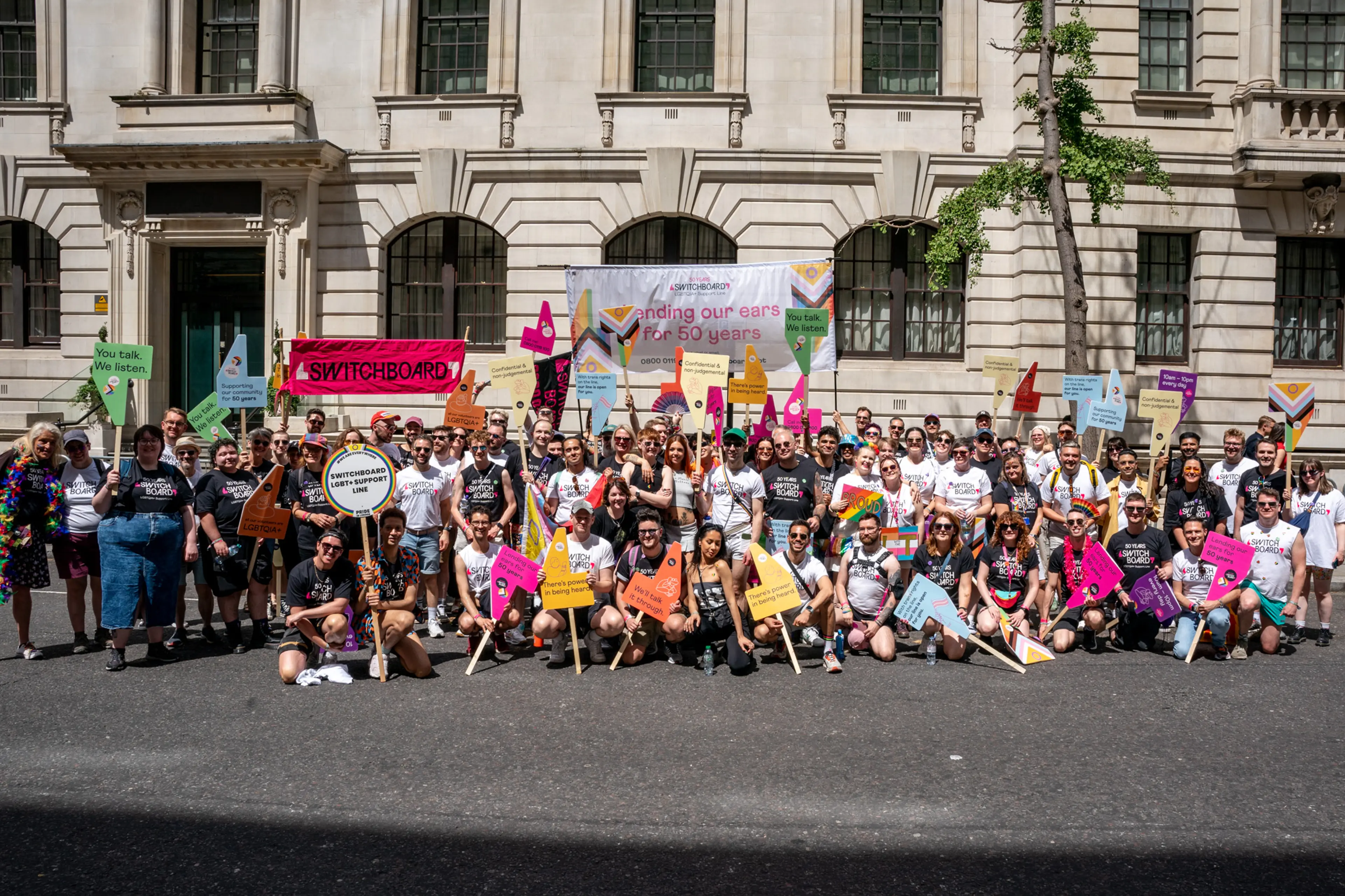 Pride in London Group Photo