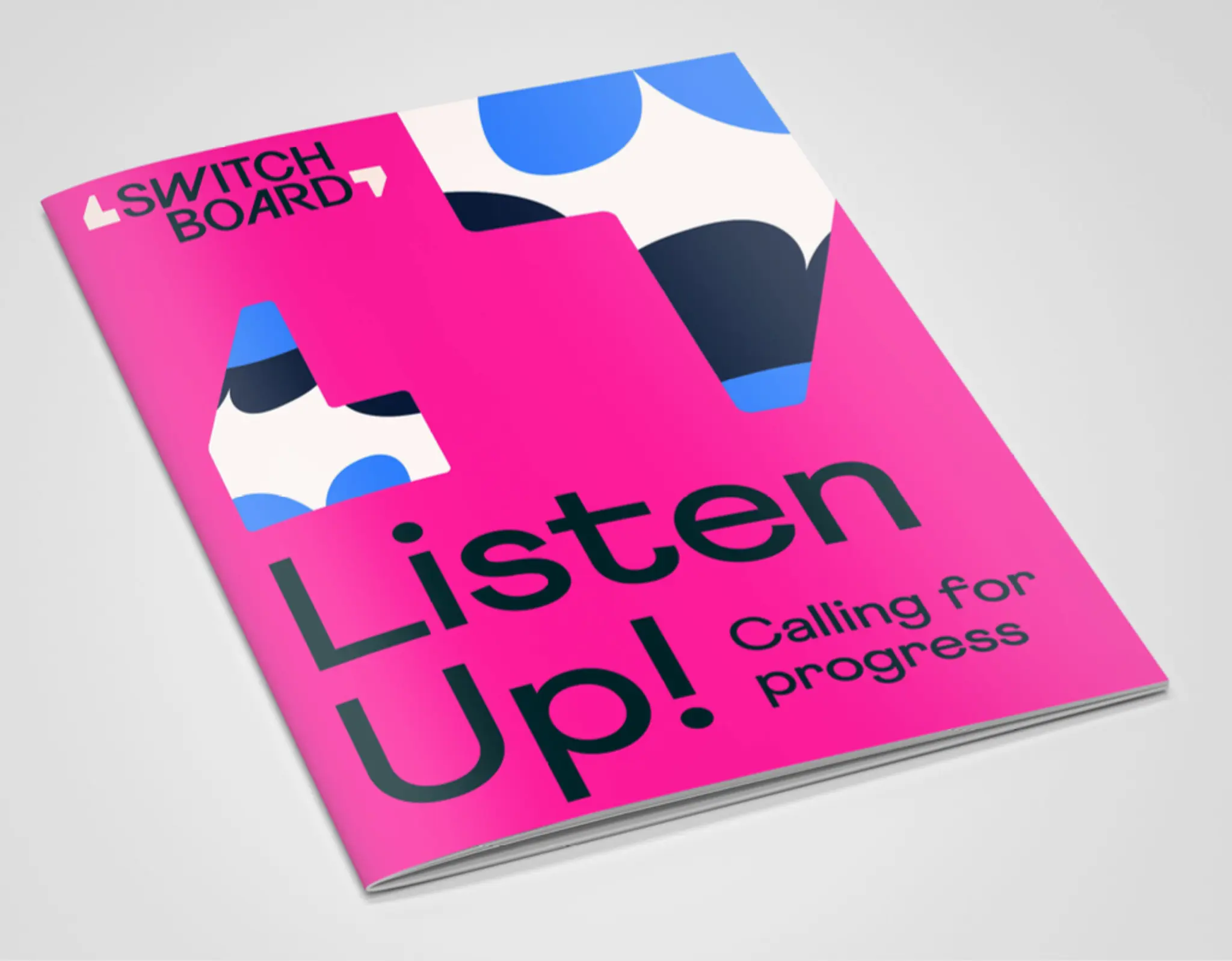 Switchboard badge with frogs on phones