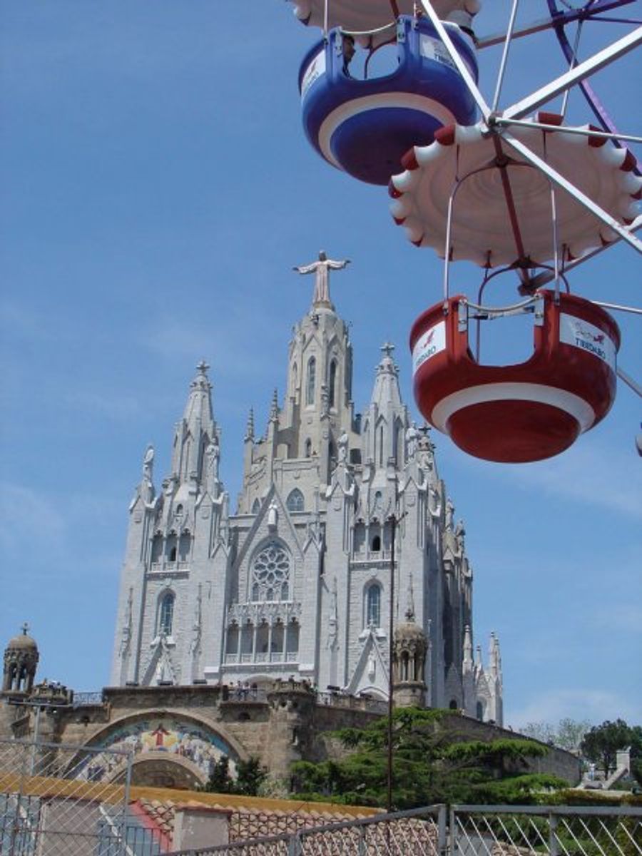 Tibidabo - vedere panoramică