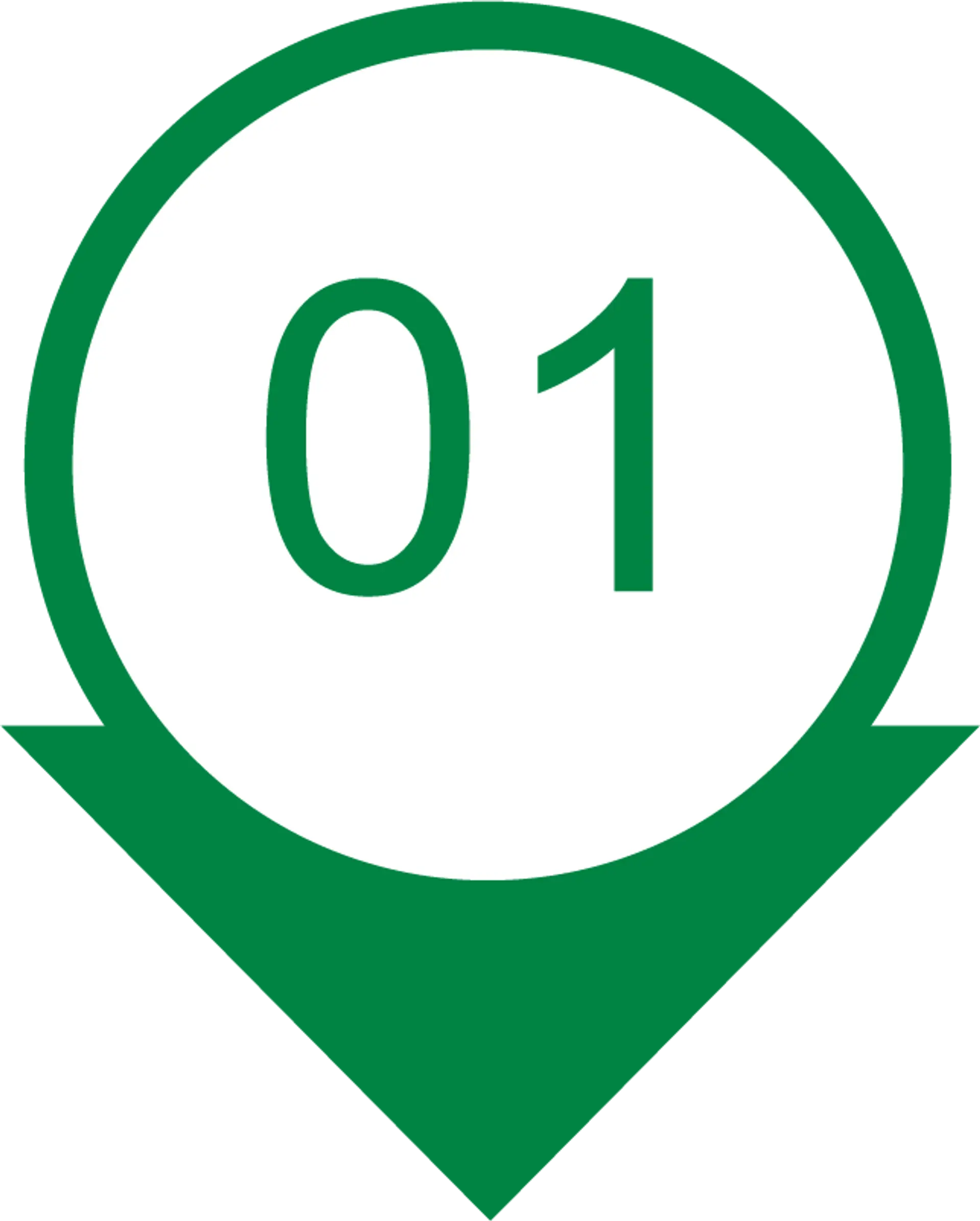 Nmuber 1 icon