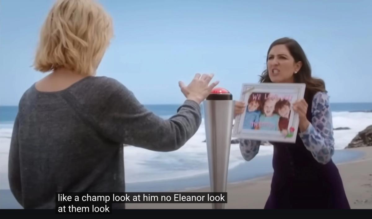 Example of closed captions