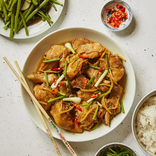 Gà kho gừng – vietnamesisk kyllinggryte