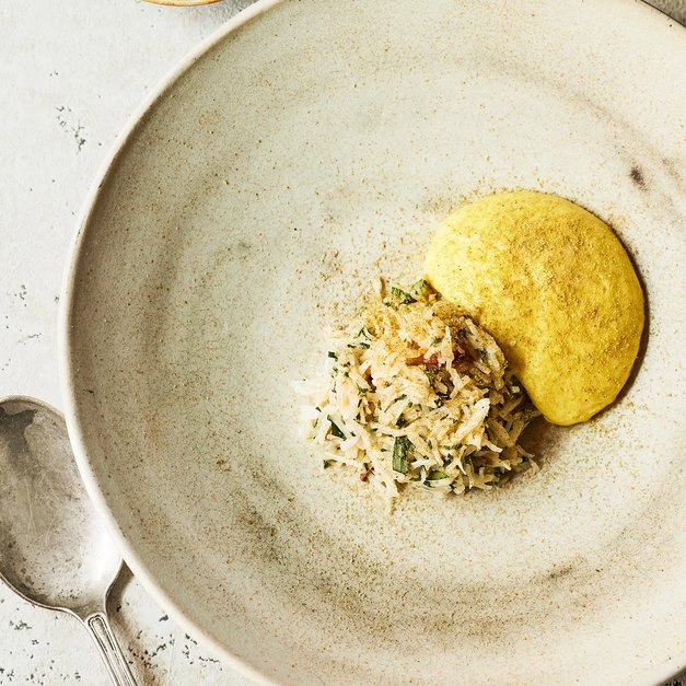 Taskekrabbe med kardemomme