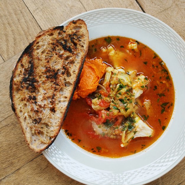 Provencalsk fiskesuppe