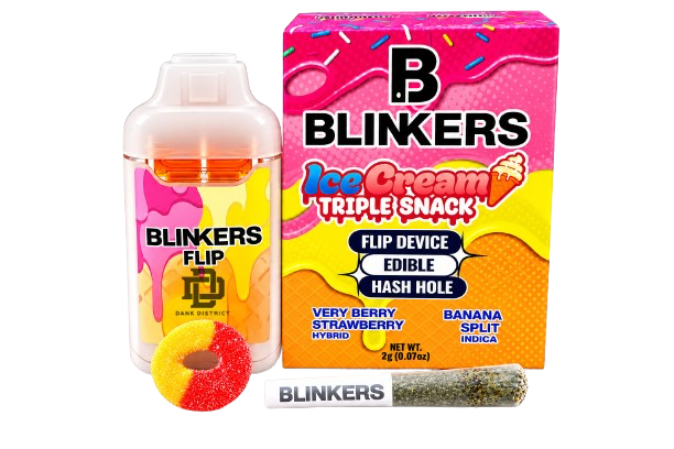 Blinkers Triple Snack + Preroll + Gomita
