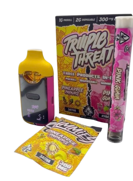 Triiiple Threat + Preroll + Gomitas
