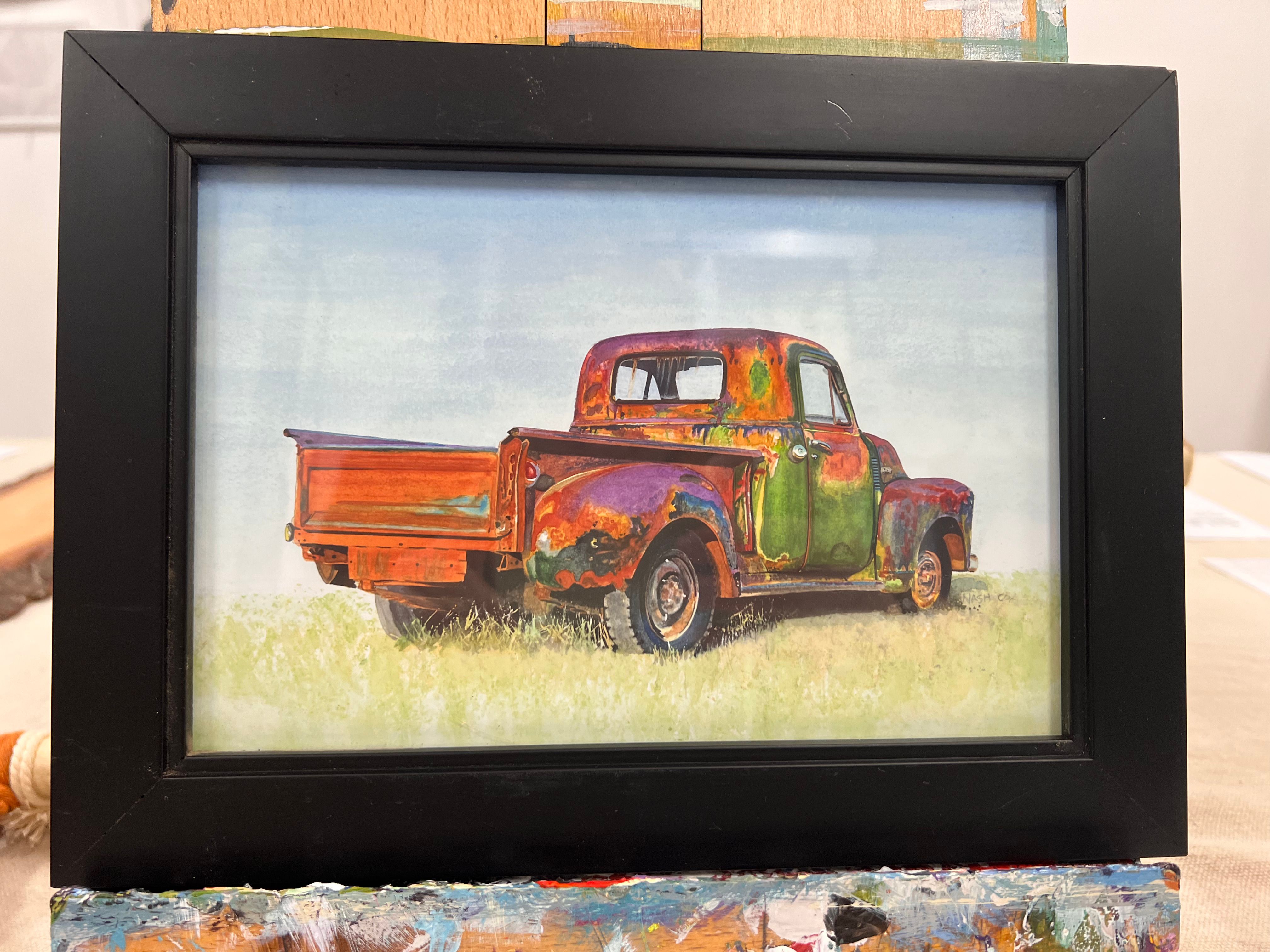 Old Truck in a Field