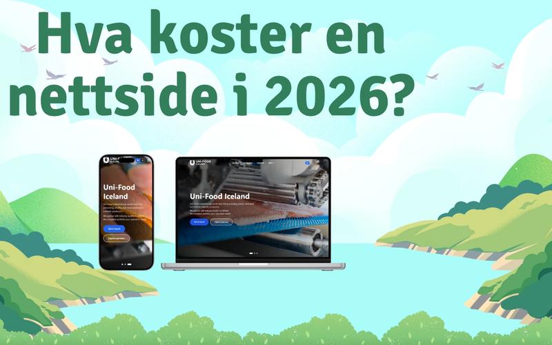 Hva koster en nettside i 2026? En ærlig guide for norske bedrifter