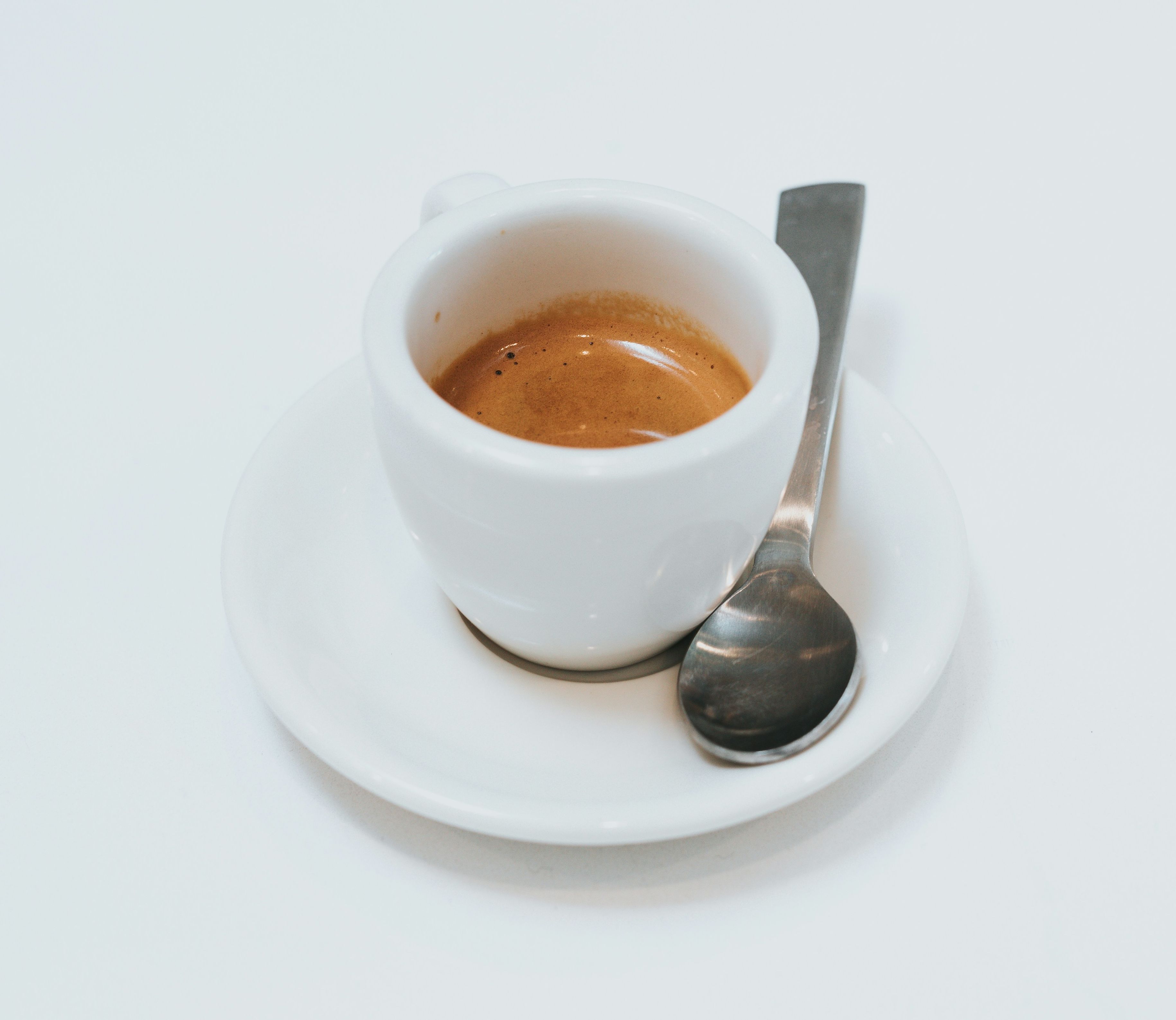 Double shot of our house-roasted espresso blend.