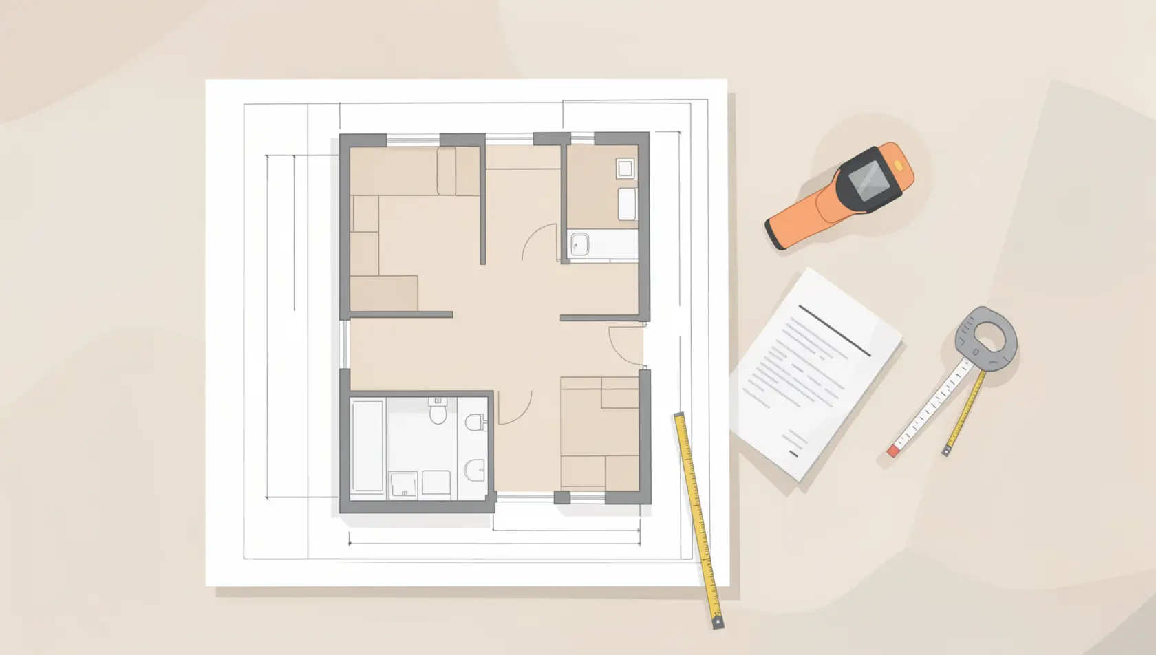 How to Check Apartment Floor Area at Handover
