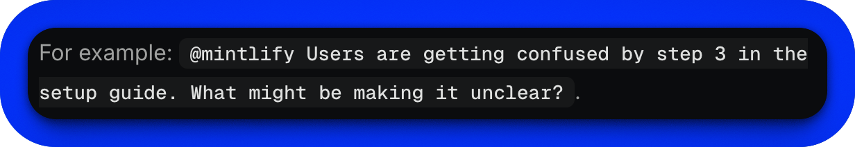 request-doc-with-user-feedback