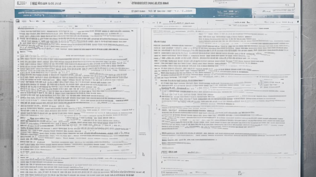 Messy API documentation screen representing the need for clear API guidelines and tooling like Google’s AIP.