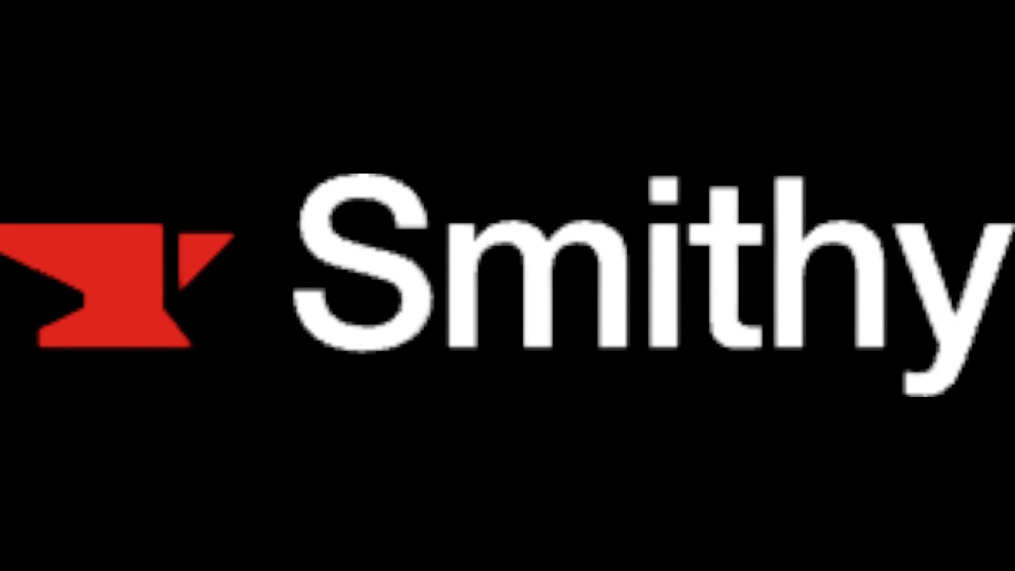 Smithy logo with the tagline “Build services. Build SDKs. Build with Smithy.” — a visual representation of AWS’s modeling language for defining services. The design emphasizes Smithy’s extensible, type-safe, and protocol-agnostic nature, highlighting its role in powering scalable service and SDK development across multiple interfaces.