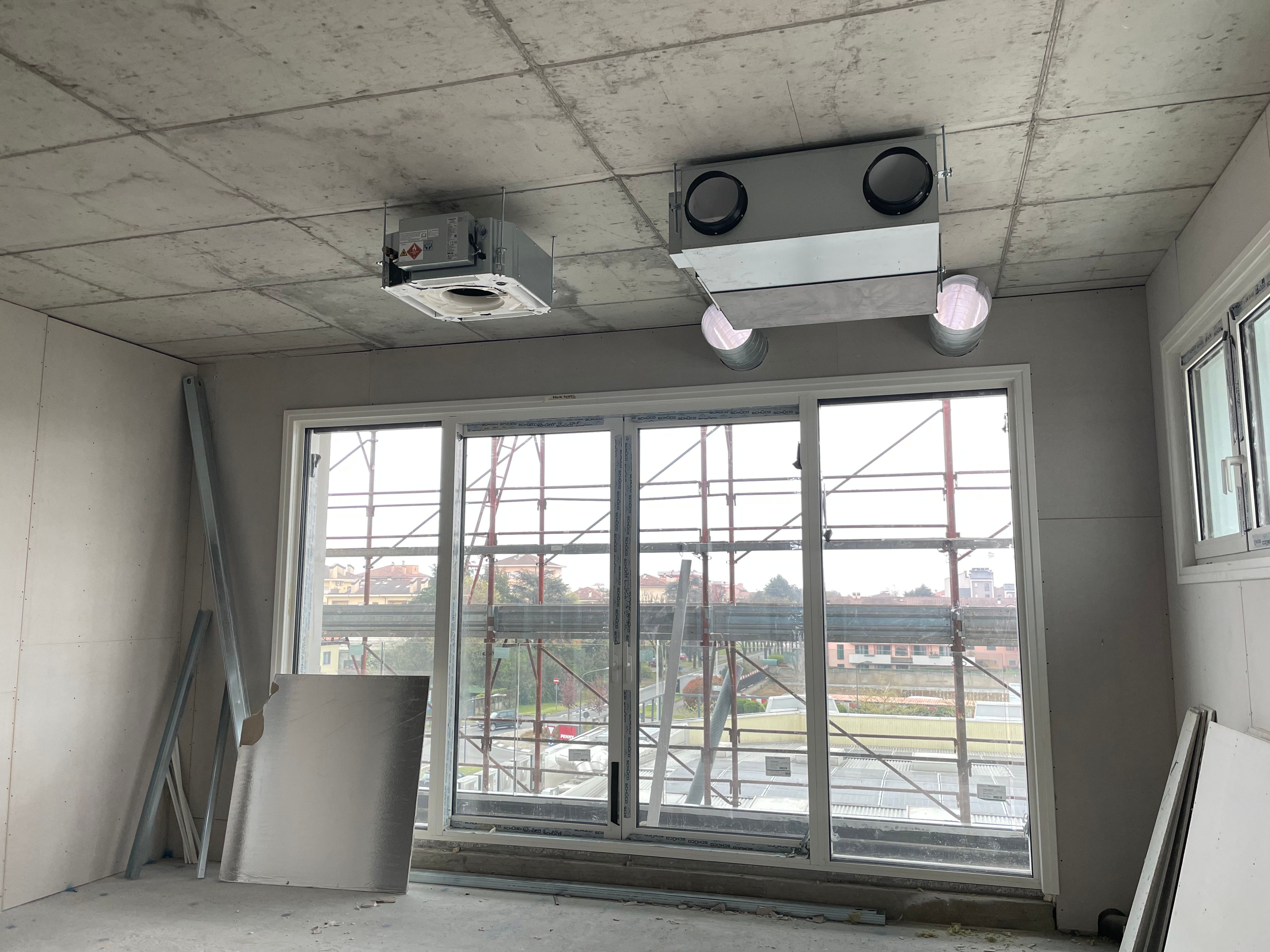 Terziario -  Uffici Cernusco impianto condizionamento - cm termotecnica