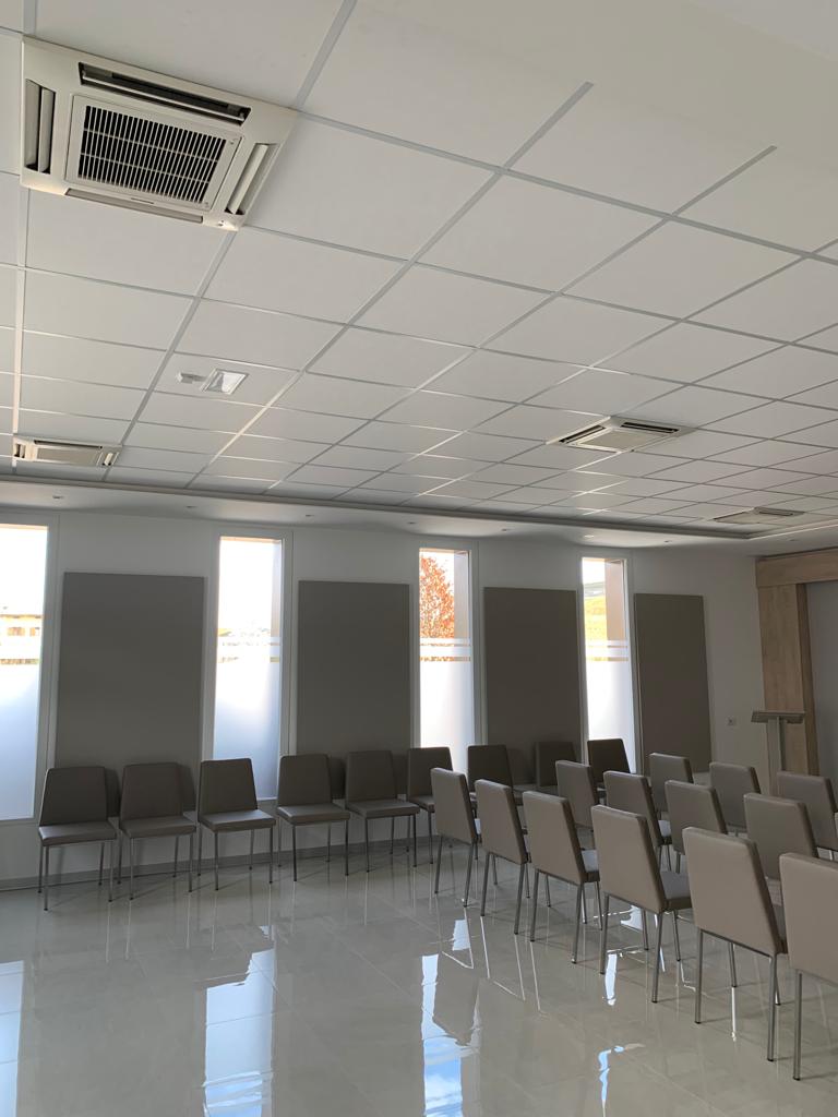 Casa del Commiato - San Paolo d'argon - impianto climatizzazione - cm termotecnica