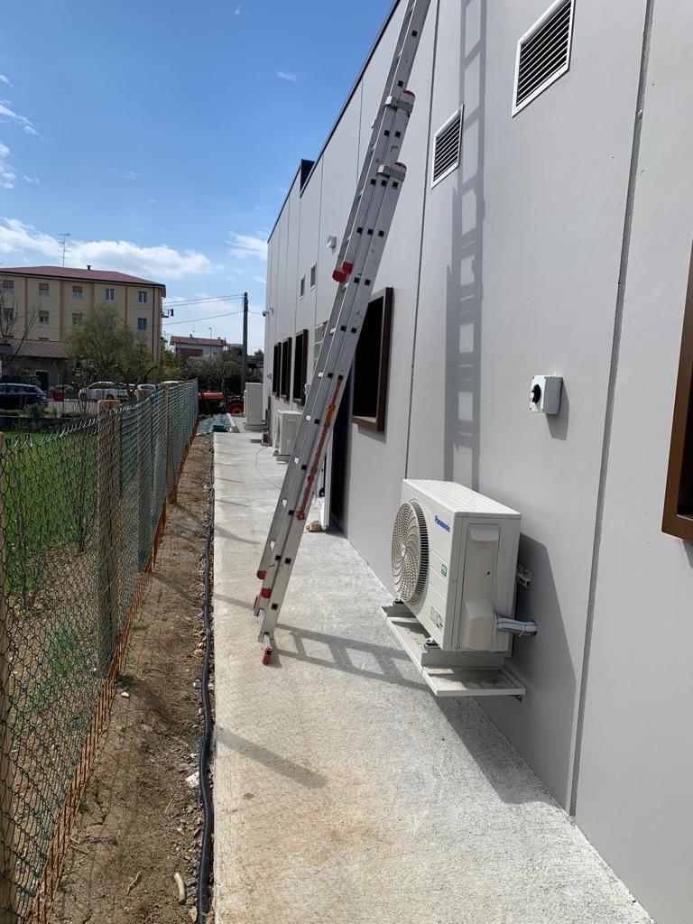 Casa del Commiato - San Paolo d'argon - impianto climatizzazione - cm termotecnica