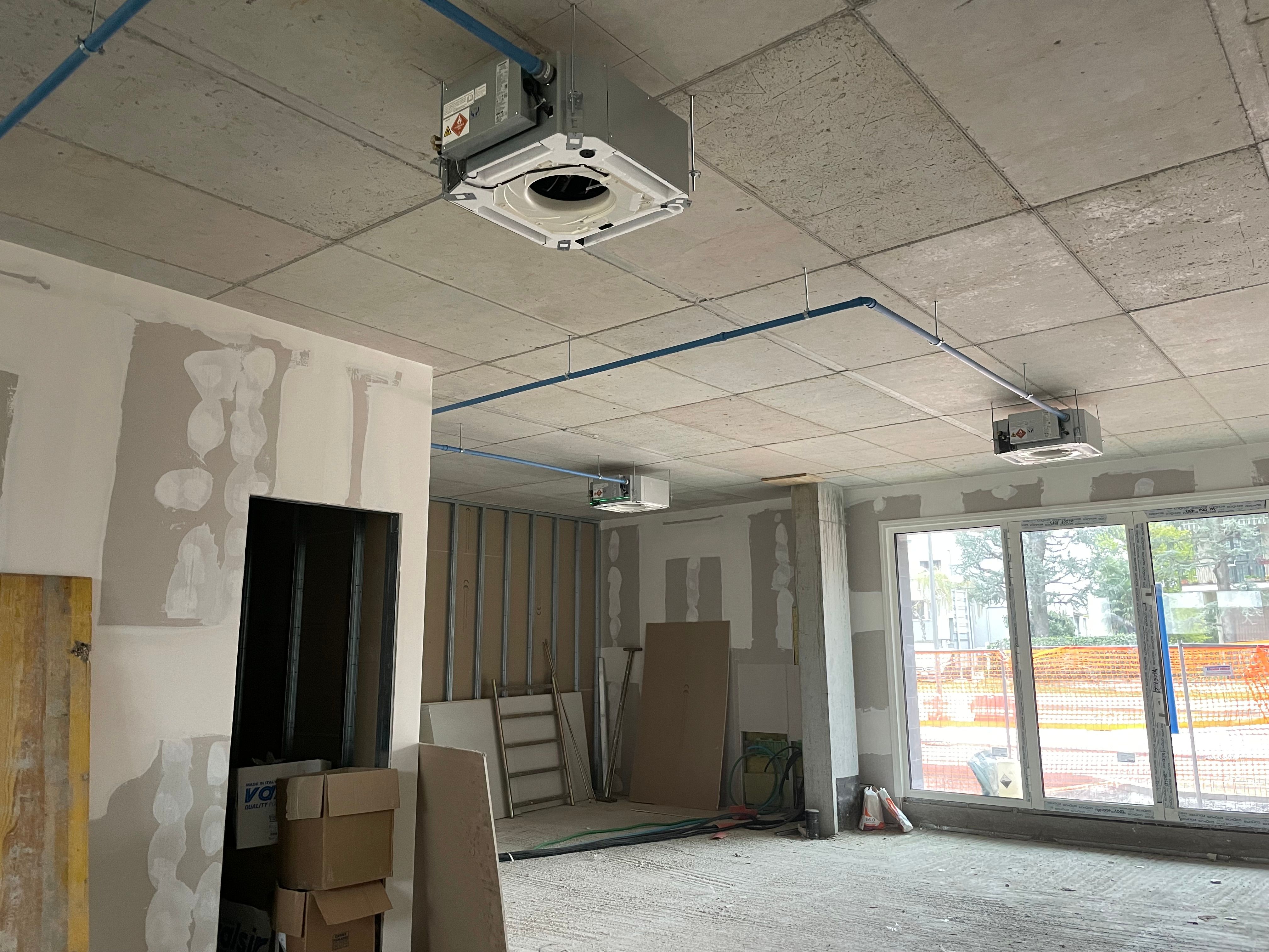 Terziario -  Uffici Cernusco impianto condizionamento - cm termotecnica